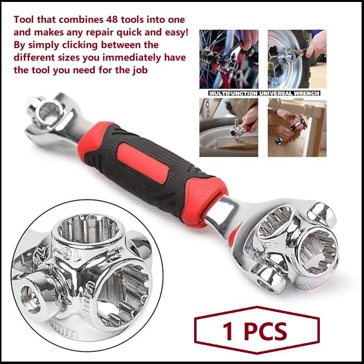    			dust n shine Adjustable Wrench Single Pc