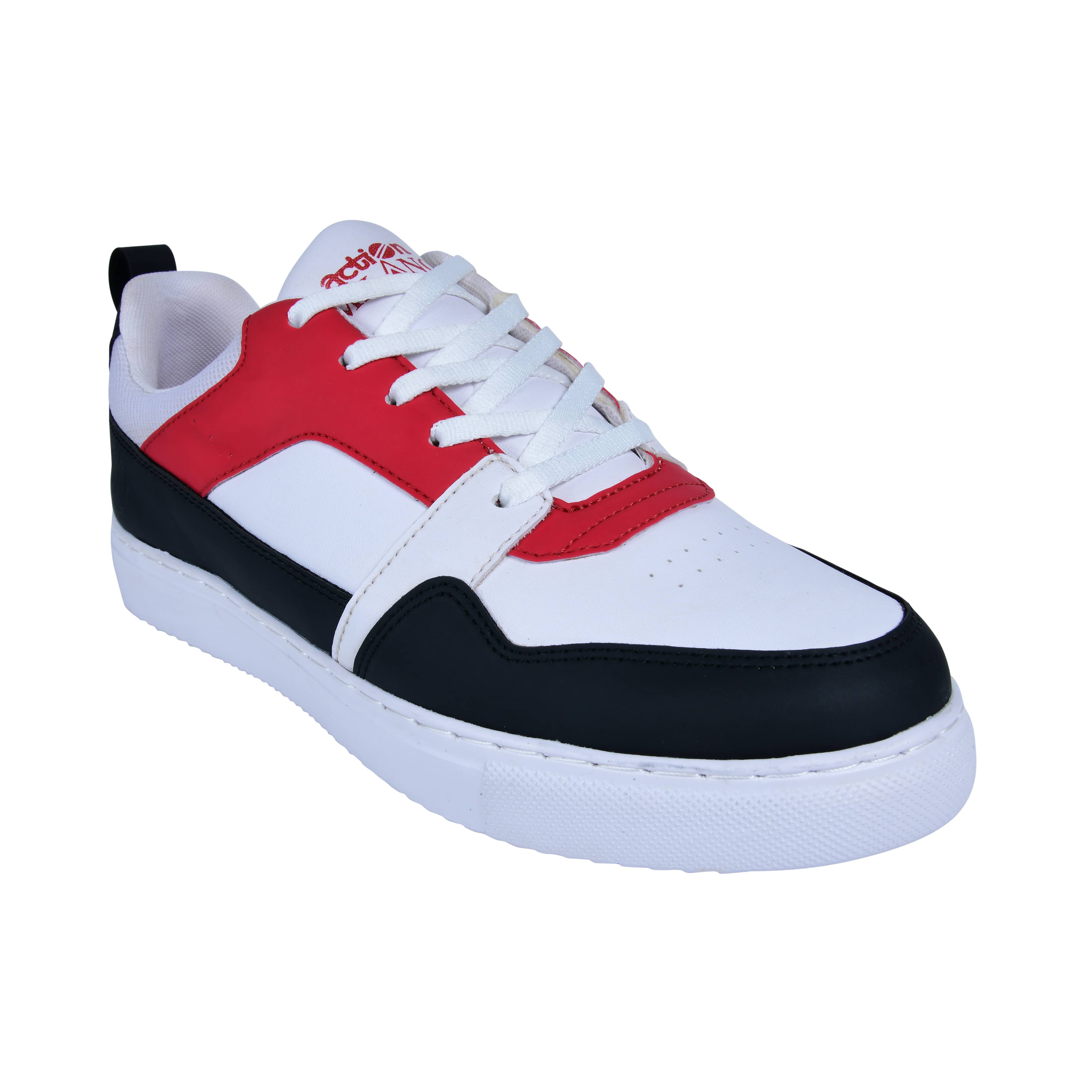     			Action Red Men's Sneakers