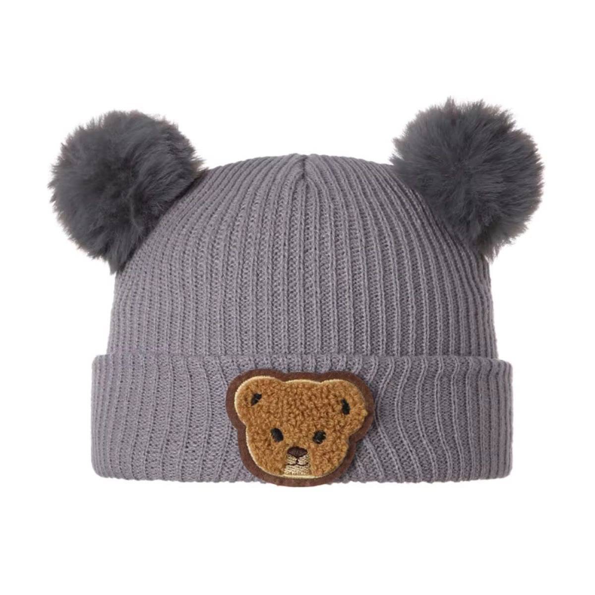     			Baby's Woolen Skull Beanie Cap with Neck Warmer | Knit Woolen Hat Cap Neck Scarf Soft Wool Warm for Boys & Girs (Age: 6 Months to 3 Years)