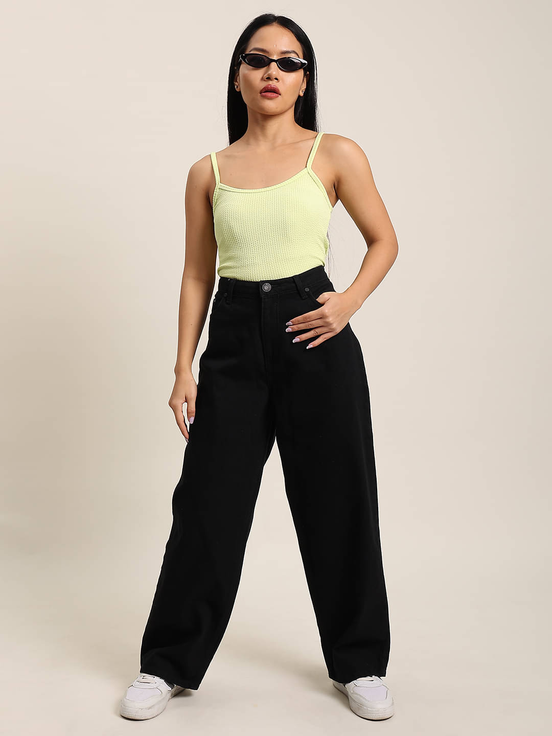     			Bene Kleed Women High-Rise Baggy Fit jeans