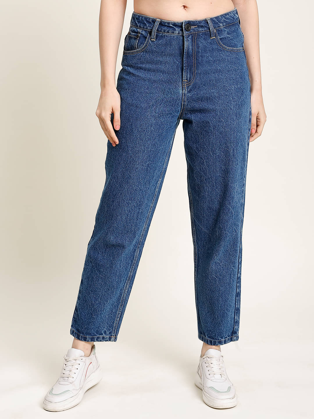     			Bene Kleed Women Classic Tapered Fit High-Rise Jeans