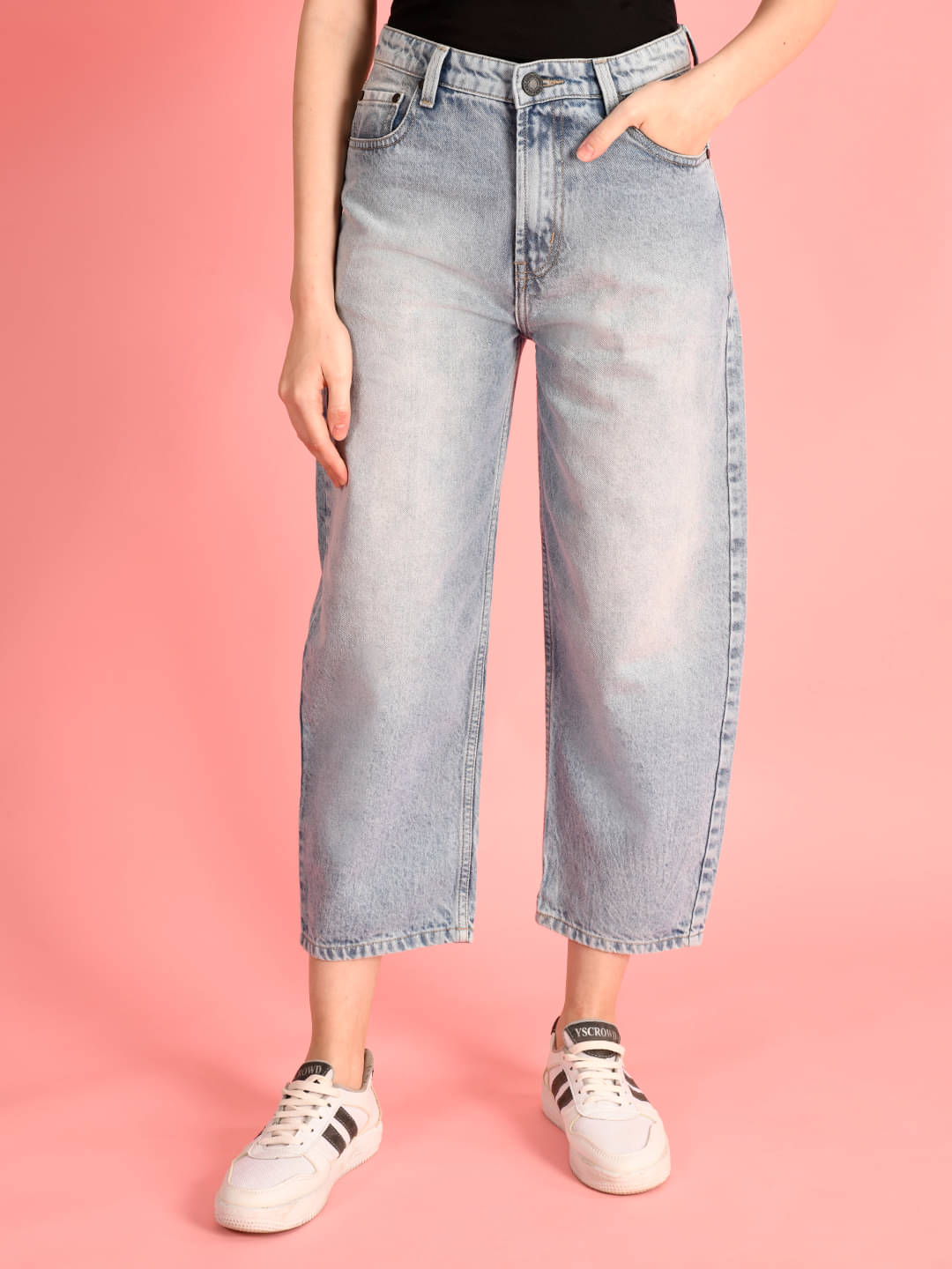     			Bene Kleed Women Classic Relaxed Fit High-Rise Jeans