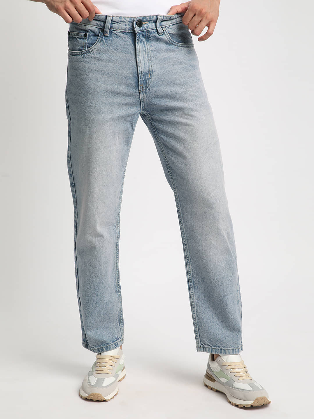 Bene Kleed Regular Fit Solid Men's Jeans - Blue ( Pack of 1 ) - Jeans | Buy online on ZillyBuy