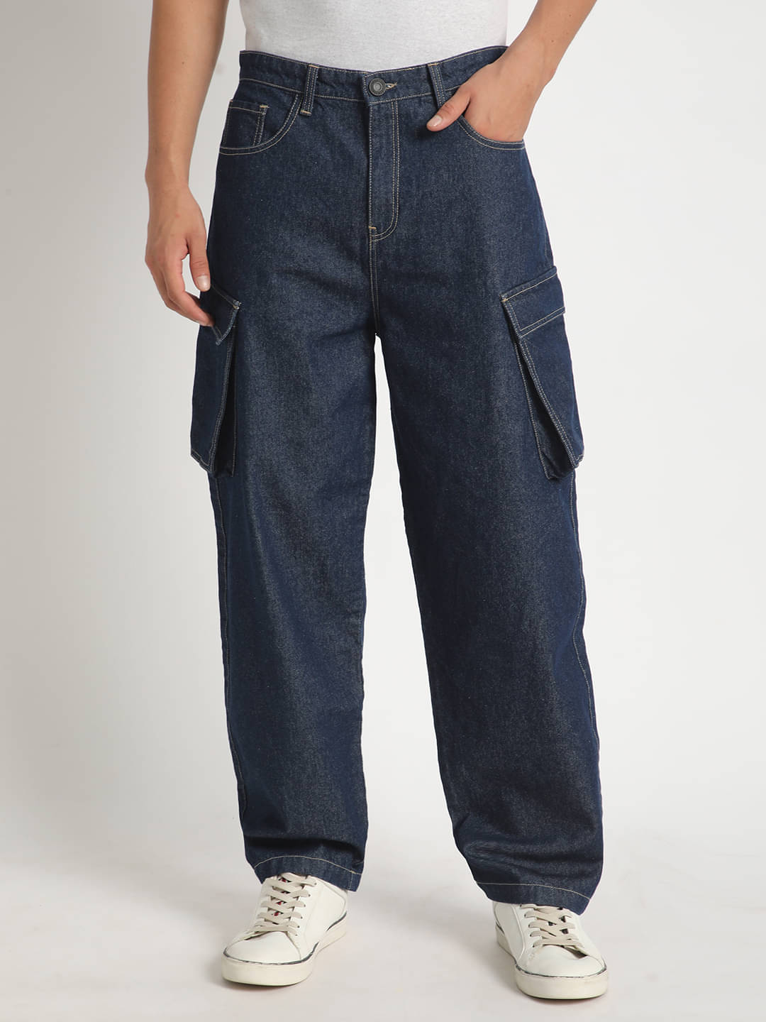 Bene Kleed Men Cargo Baggy Denim Bene Kleed Men Cargo Baggy Denim