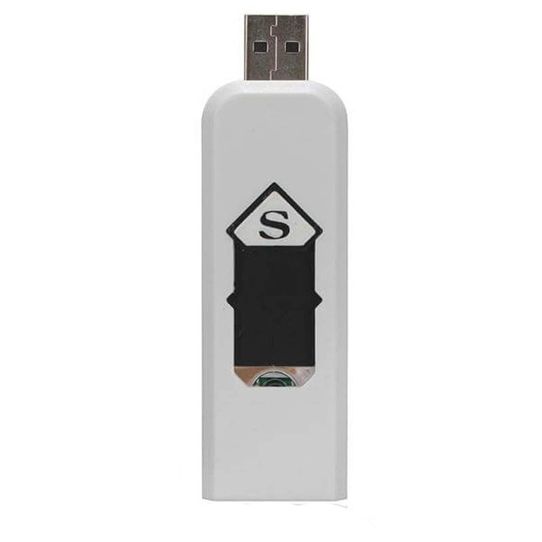     			Bentag White USB Lighter ( Pack of 1 )