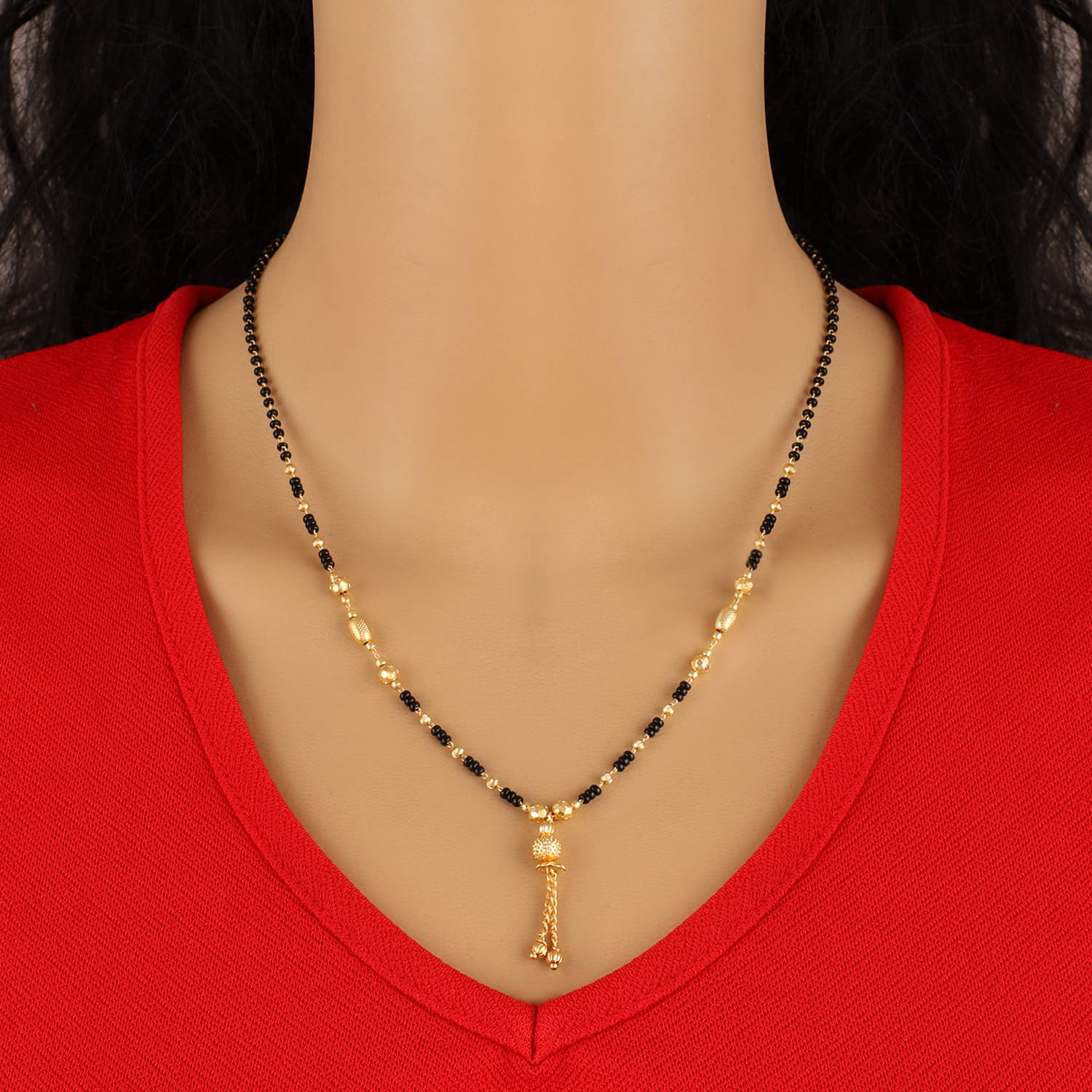 Bhagya Lakshmi Golden Mangalsutra ( Pack of 1 ) Bhagya Lakshmi Golden Mangalsutra ( Pack of 1 )
