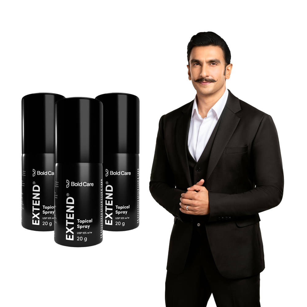Bold Care Extend Delay Spray for Men, helping men last 5-7x longer in bed - 20ml - Pack of 3 Bold Care Extend Delay Spray for Men, helping men last 5-7x longer in bed - 20ml - Pack of 3
