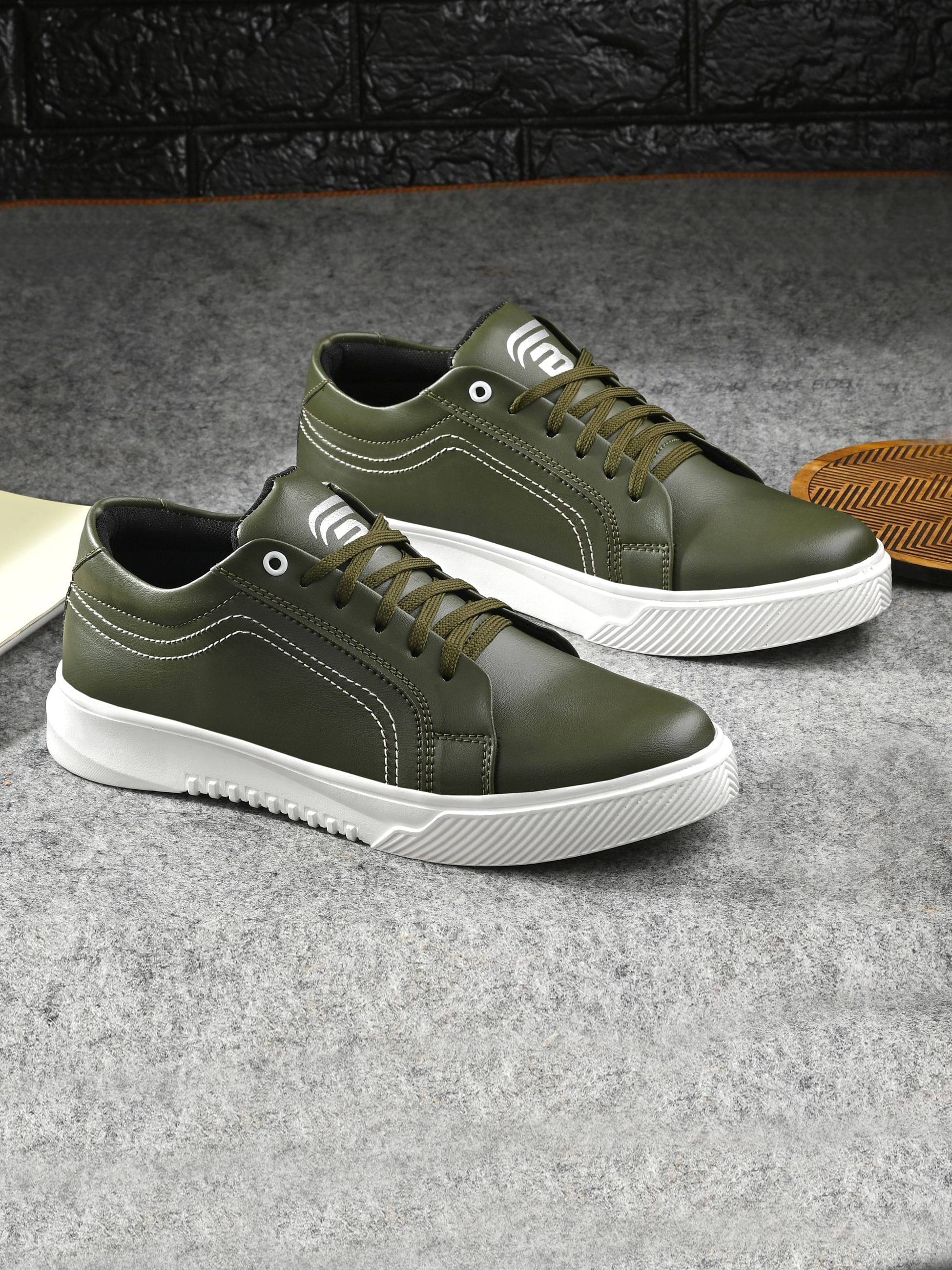     			Bucik Men's Olive Men's Lifestyle Shoes