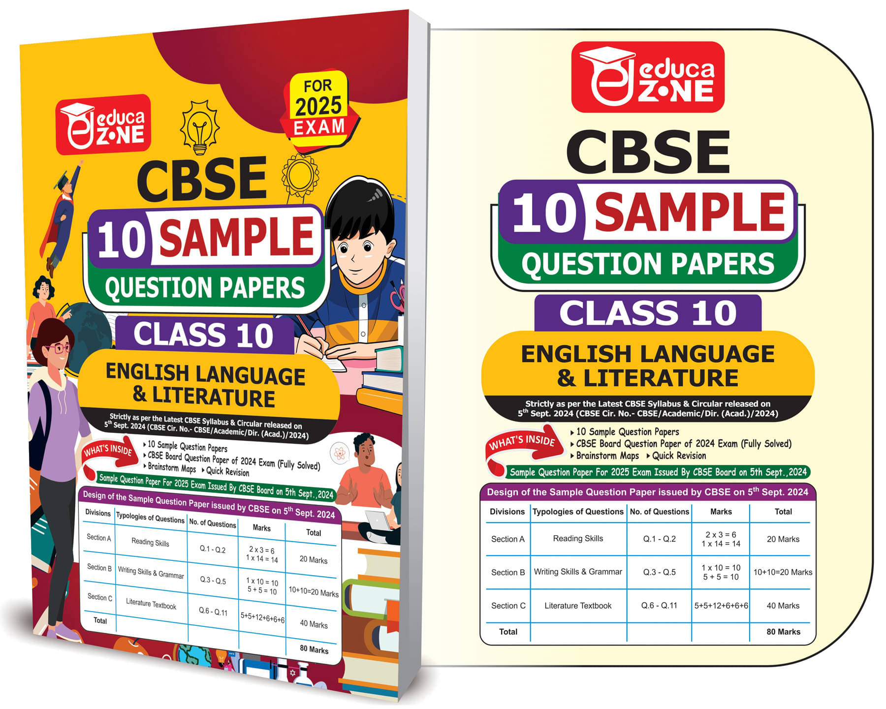 CBSE 10 Sample Question Papers Class 10 English Language & Literature Book CBSE 10 Sample Question Papers Class 10 English Language & Literature Book