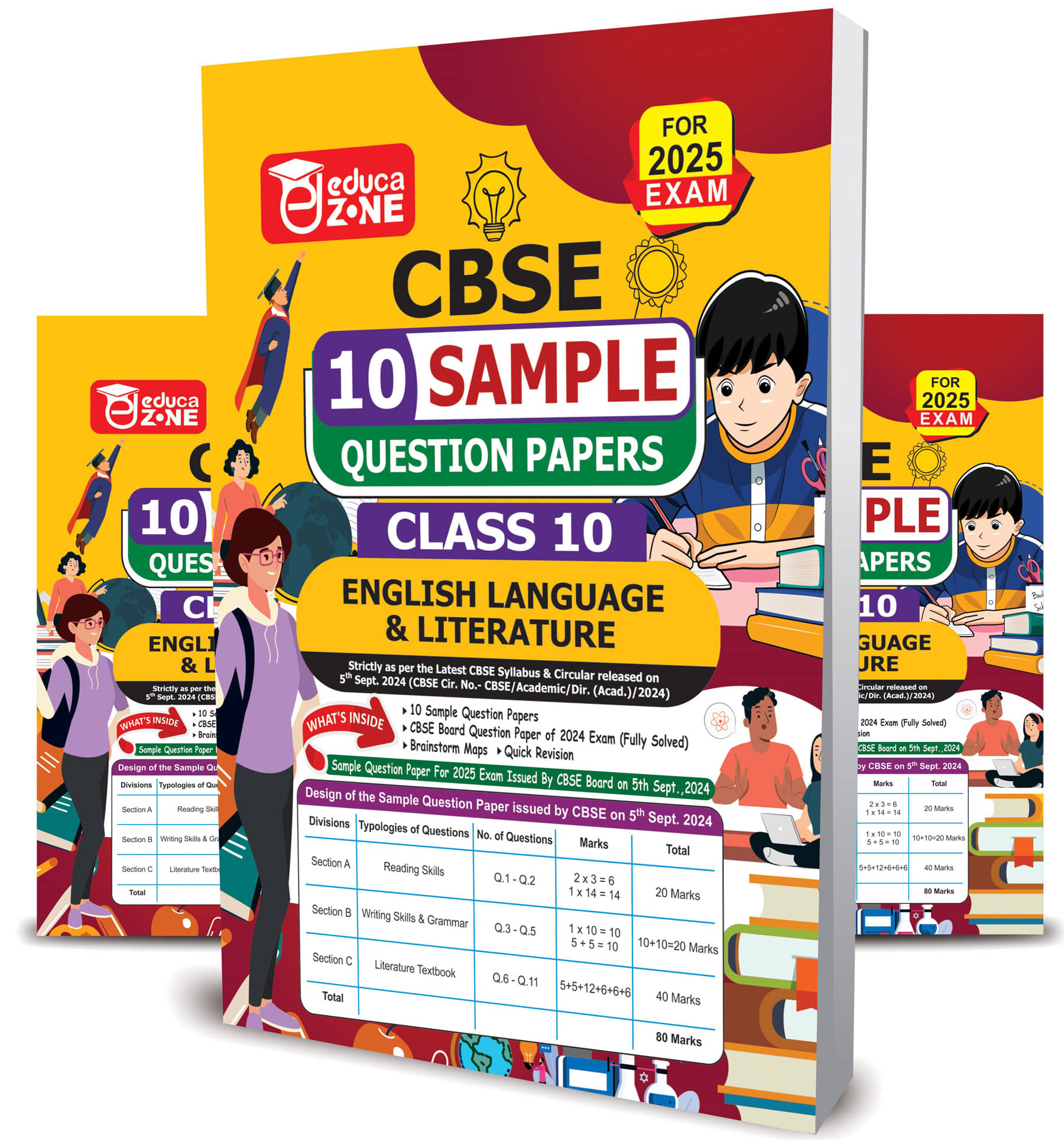    			CBSE Class 10 English Language & Literature Book 2025