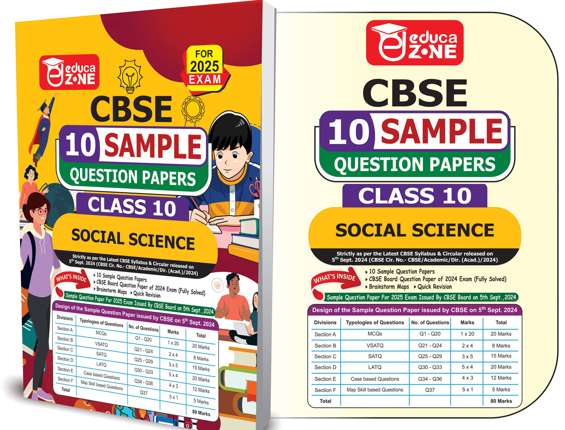     			CBSE Class 10 Social Science Book 2025