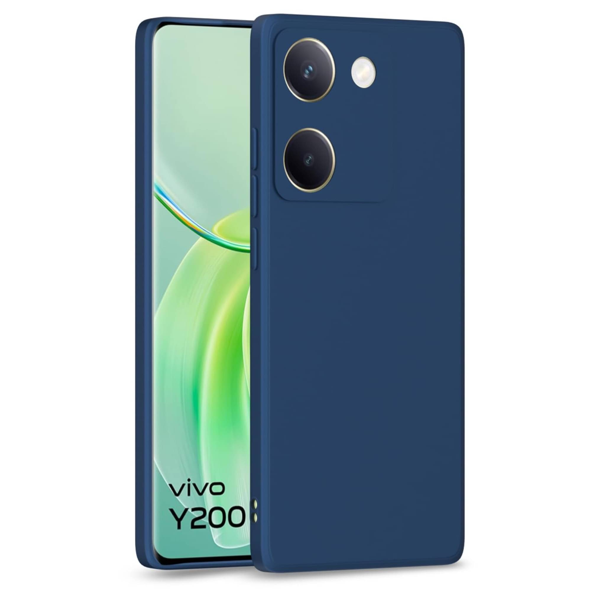     			Case Vault Covers Silicon Soft cases Compatible For Silicon Vivo Y200 Pro ( )