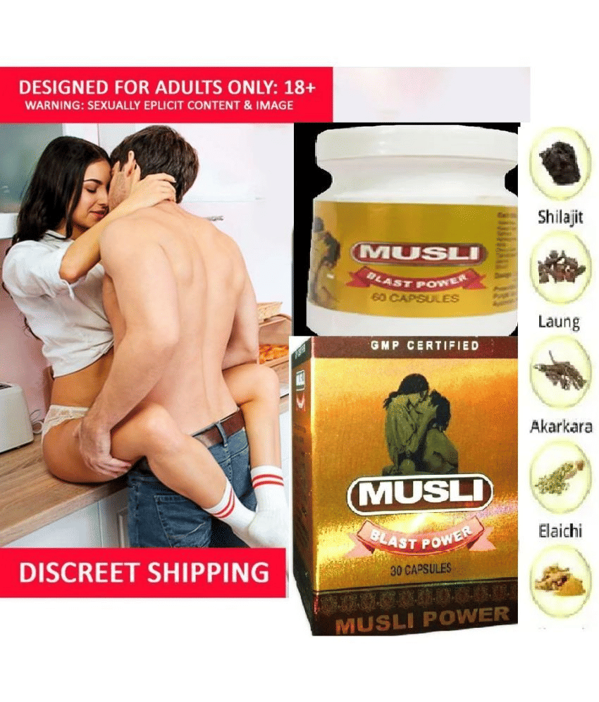 Dr Chopra Musli Blast Power Capsule 30 no.s Pack Of 1 By VEDHAHI Dr Chopra Musli Blast Power Capsule 30 no.s Pack Of 1 By VEDHAHI