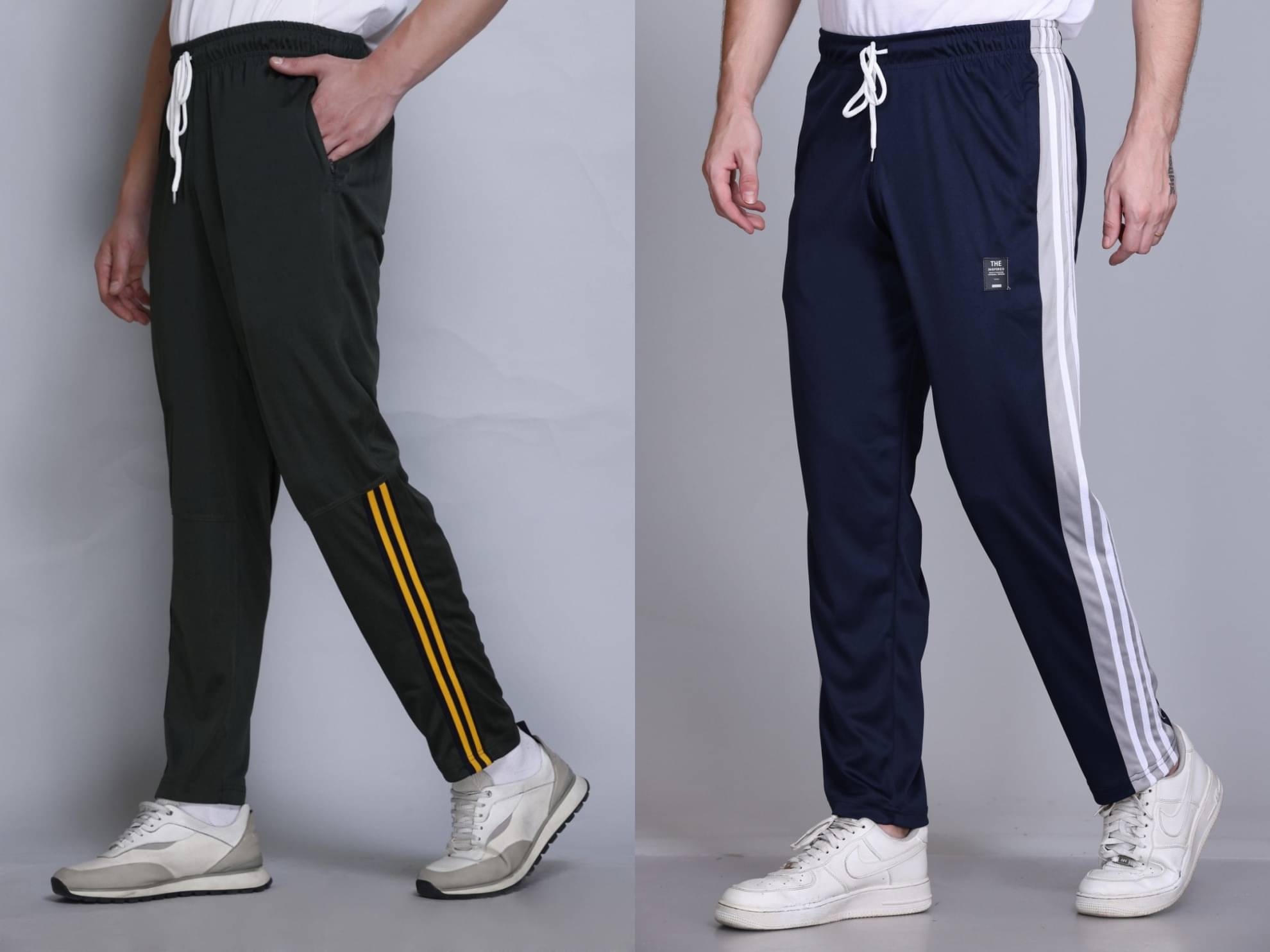 HVBK Multicolor Polyester Men's Trackpants ( Pack of 2 )     			HVBK Multicolor Polyester Men's Trackpants ( Pack of 2 )