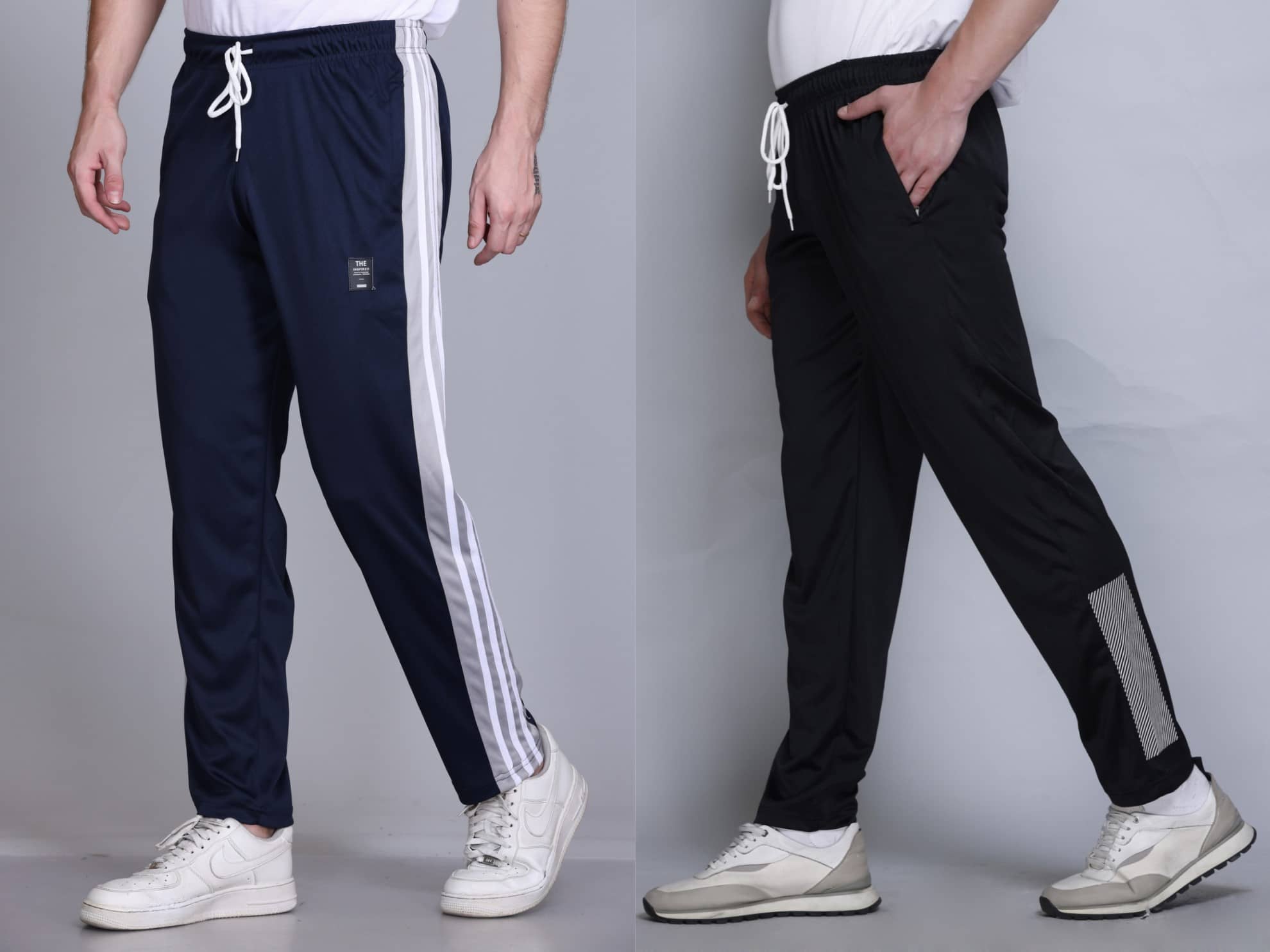 HVBK Multicolor Polyester Men's Trackpants ( Pack of 2 ) - Track Pants | Buy online on ZillyBuy