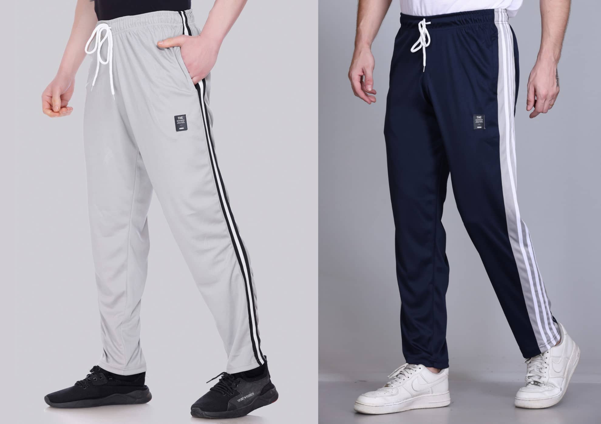 HVBK Multicolor Polyester Men's Trackpants ( Pack of 2 ) - Track Pants | Buy online on ZillyBuy