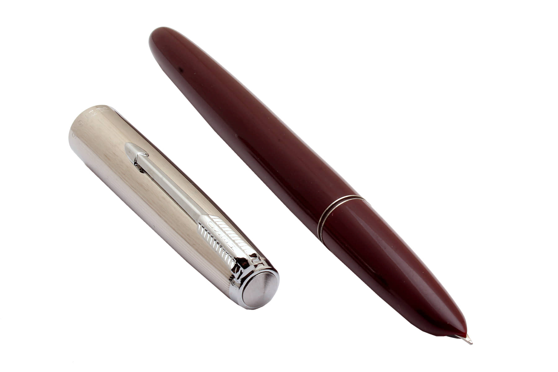 Parker Vector Stainless Steel (Gold Nib) GT Fountain Pen