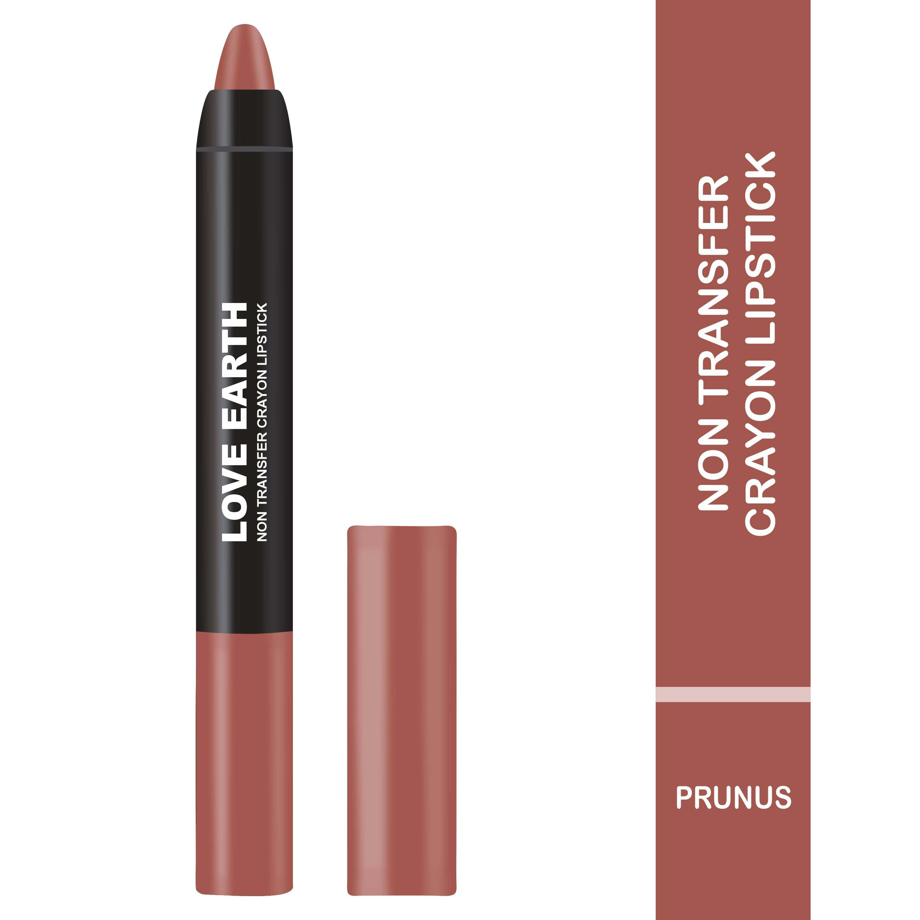     			LOVE EARTH Peach Creme Lipstick 3.5GRM