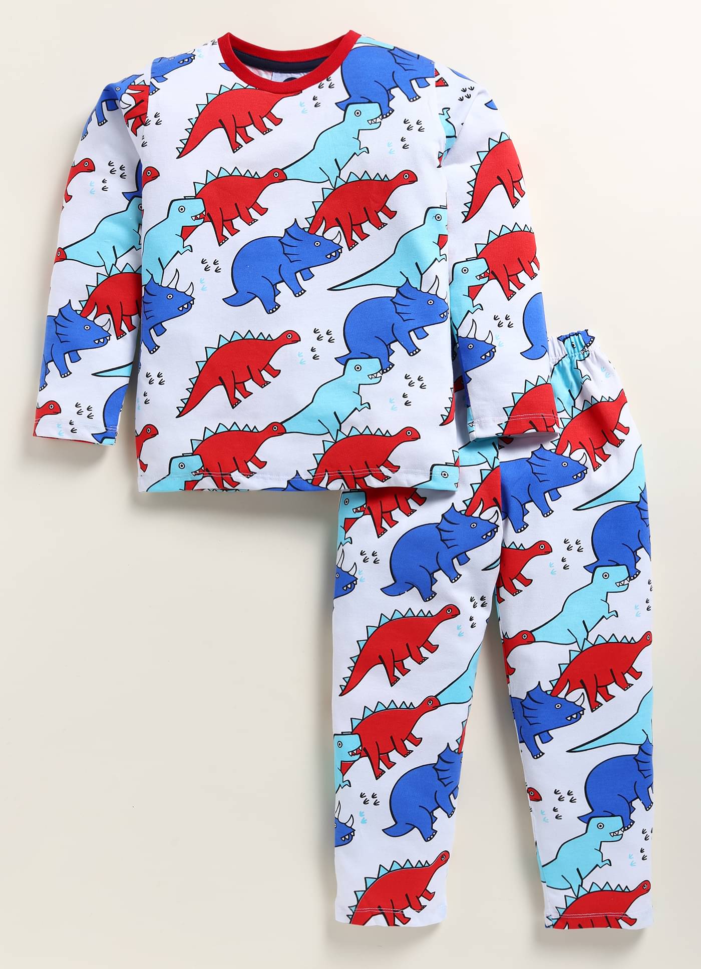 Lazy Shark Pack of 1 Boys Cotton Blend Nightsuit Set ( Multicolor ) Lazy Shark Pack of 1 Boys Cotton Blend Nightsuit Set ( Multicolor )