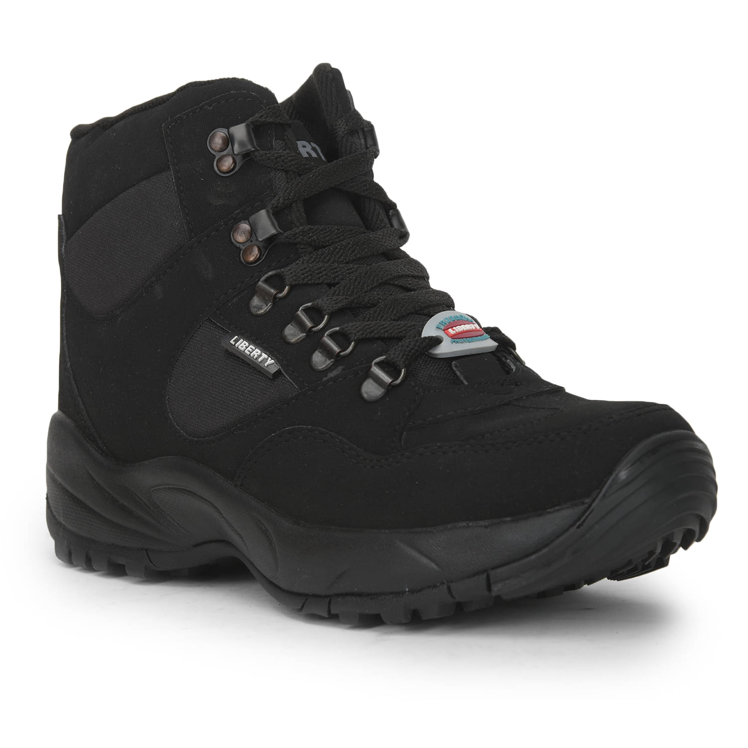     			Liberty Black Men's Hiking & Trekking Boots