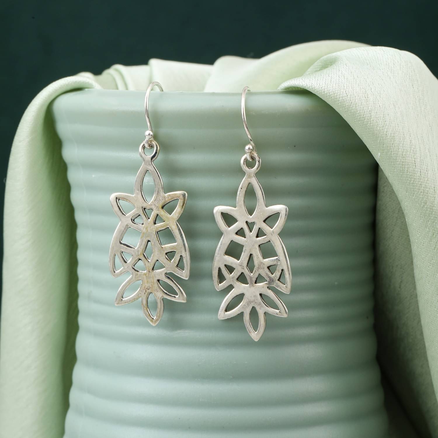     			Maira 925 Sterling Silver Silver Earring