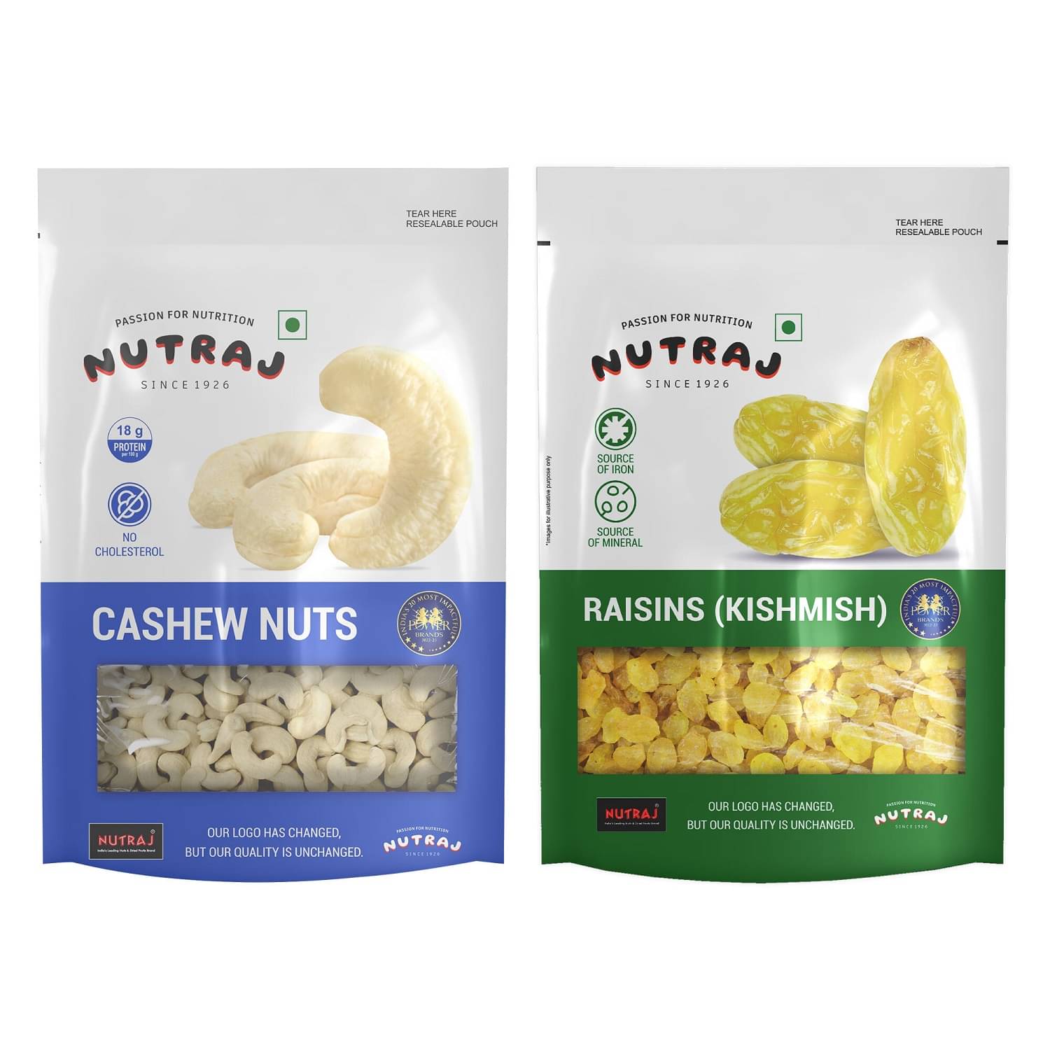     			Nutraj Dry Fruit Combo Pack 400g (200g Each), Cashew 200g, Raisisn 200g)