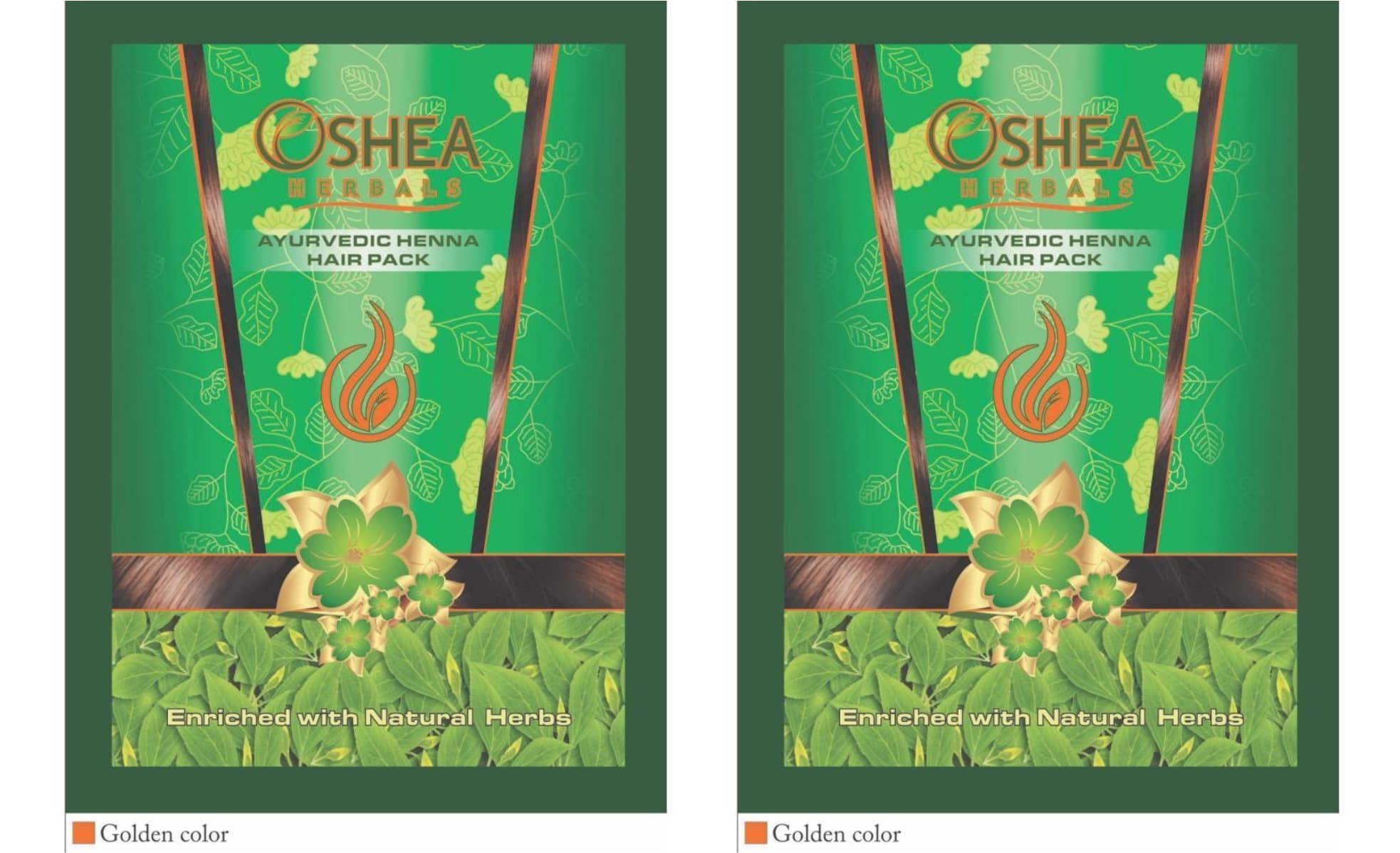 OSHEA Herbals Oshea Herbals Natural Henna 100 g Pack of 2