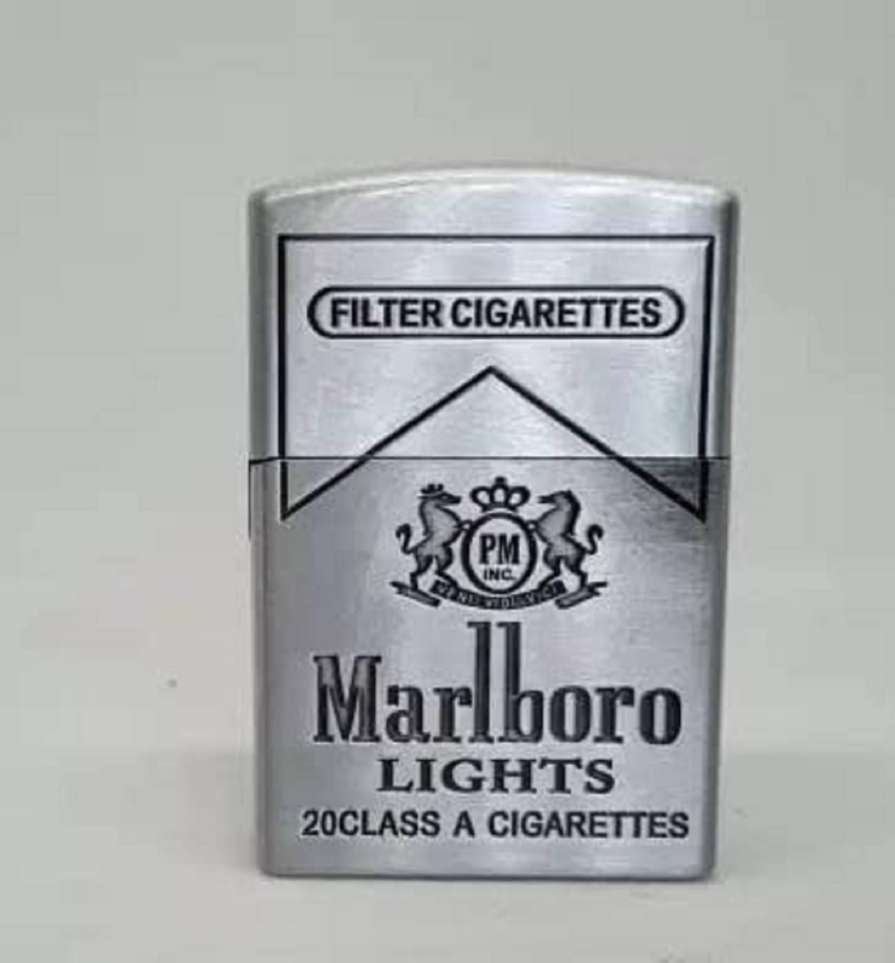     			PAAVI Silver Silver Cigarette Lighter ( Pack of 1 )