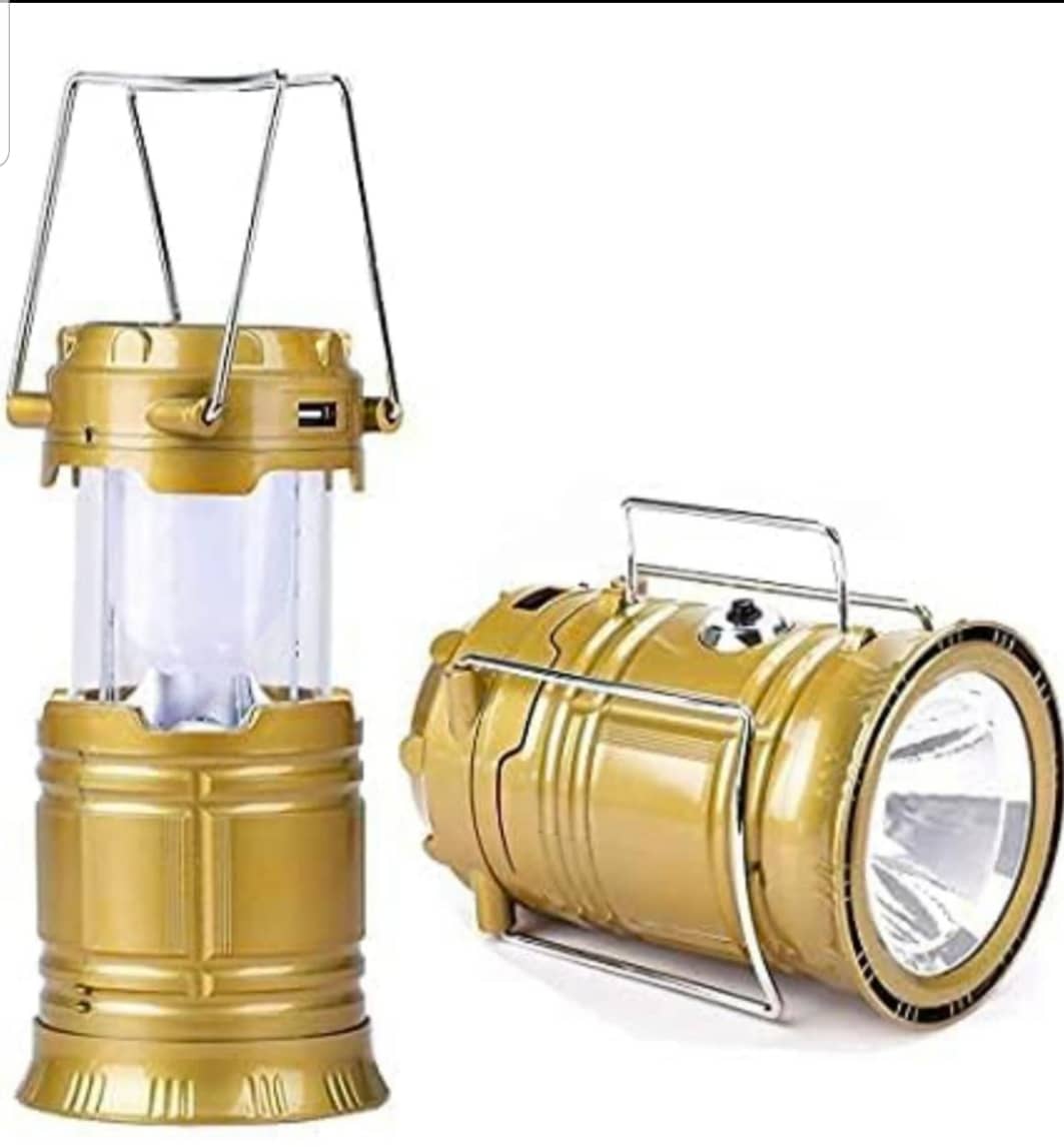 QitmirMKT Emergency Rechargeable Solar Lantern 10W Panel Lights - Pack of 1 - Electricals | Buy online on ZillyBuy
