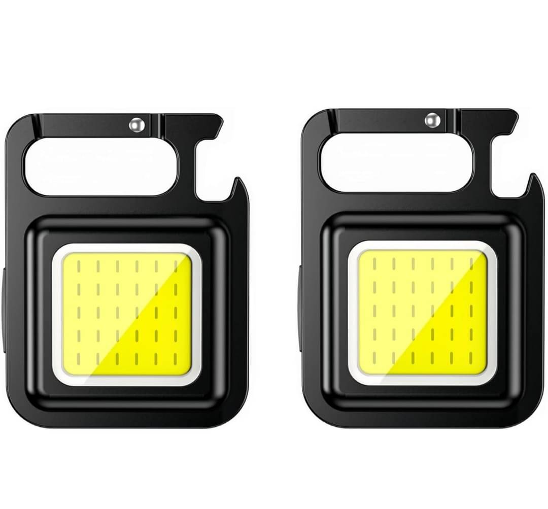 QitmirMKT Keychain Light ( Pack Of 2 ) - 10W Rechargeable Flashlight Torch ( Pack of 2 ) QitmirMKT Keychain Light ( Pack Of 2 ) - 10W Rechargeable Flashlight Torch ( Pack of 2 )