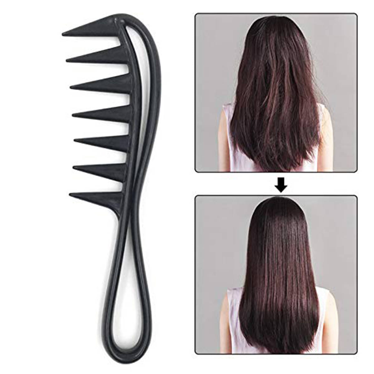 RTB Wide Tooth Comb For All Hair Types ( Pack of 2 ) RTB Wide Tooth Comb For All Hair Types ( Pack of 2 )