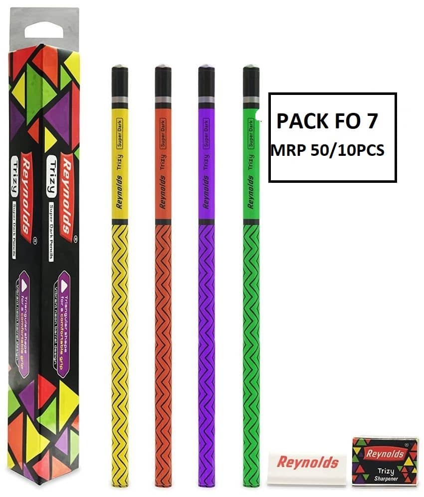Reynolds Trizy Wc Pencil 10 Pcs (Pack of 7)