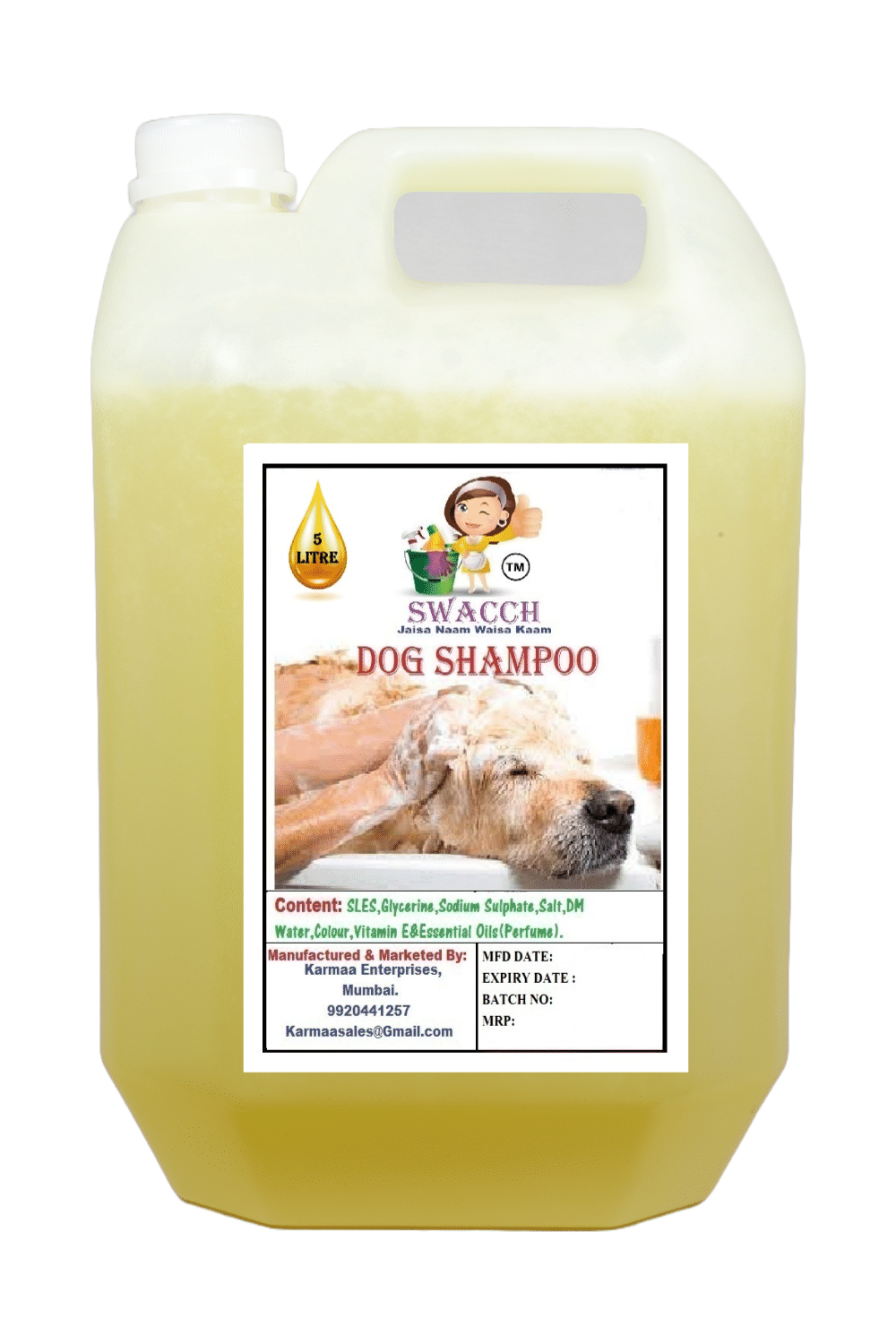     			SWACCH Dog Shampoo ( 5 L )