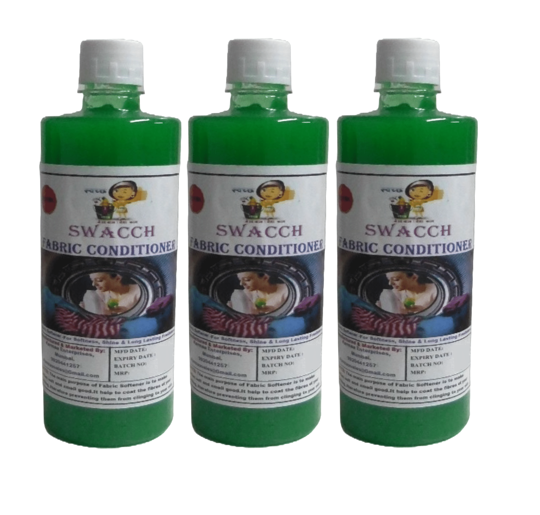     			SWACCH Fabric Softener Liquid Jasmine 1500 mL
