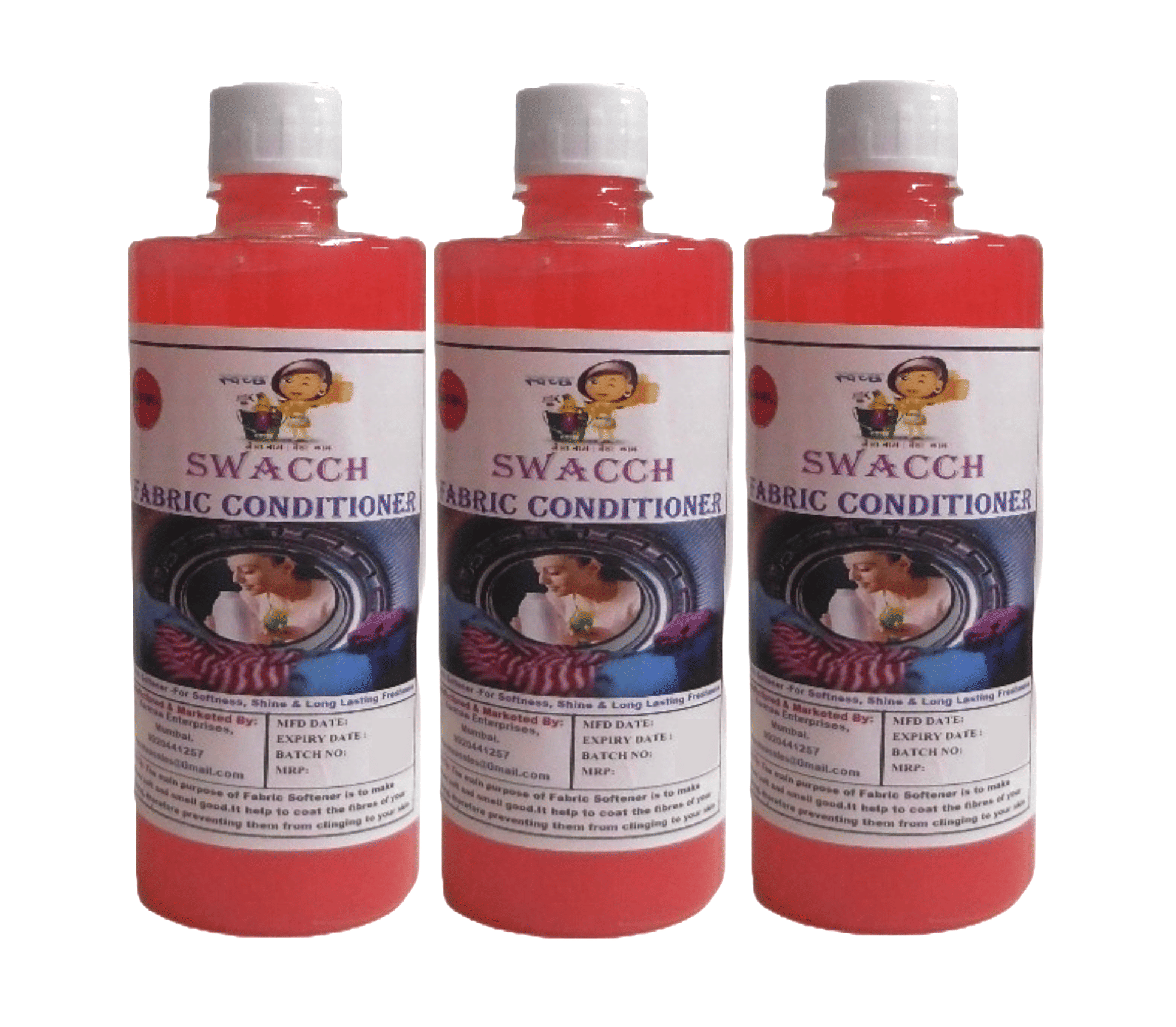     			SWACCH Fabric Softener Liquid Rose 1500 mL