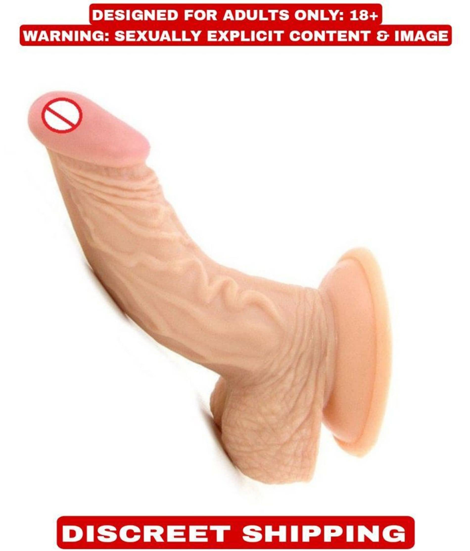 Sex Tantra - Silicone Bendable Dildo  PREMIUM QUALITY REALISTIC 5 INCH PINKHEAD CUR_VED STRONG SUCTION DILDO FOR WOMEN