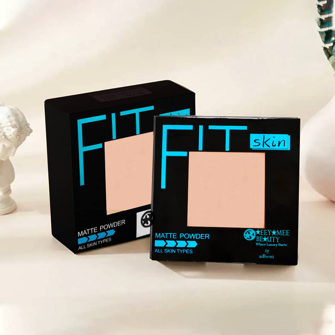     			Veeyomee Beauty Pressed Powder (Shade-03) Light 12 g