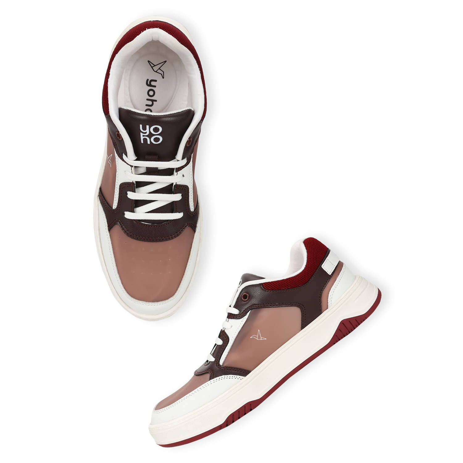     			Yoho Brown Women's Sneakers