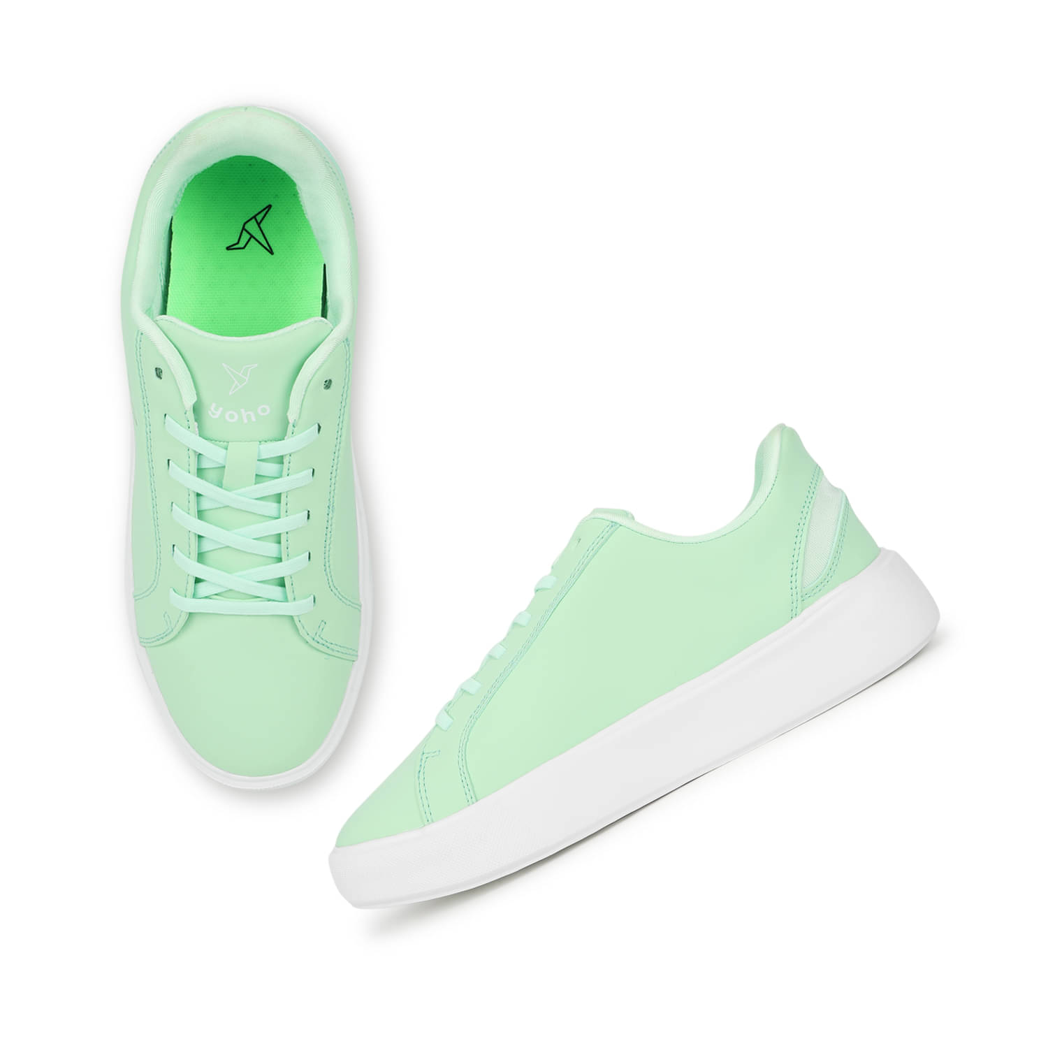     			Yoho Green Women's Sneakers