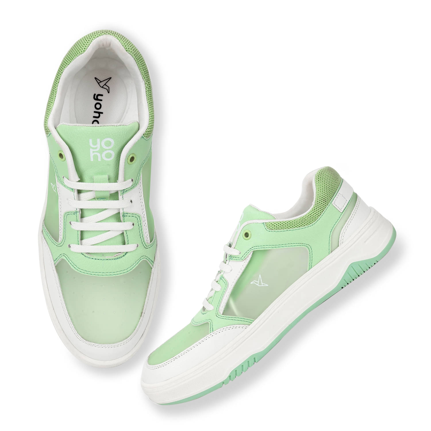     			Yoho Green Women's Sneakers