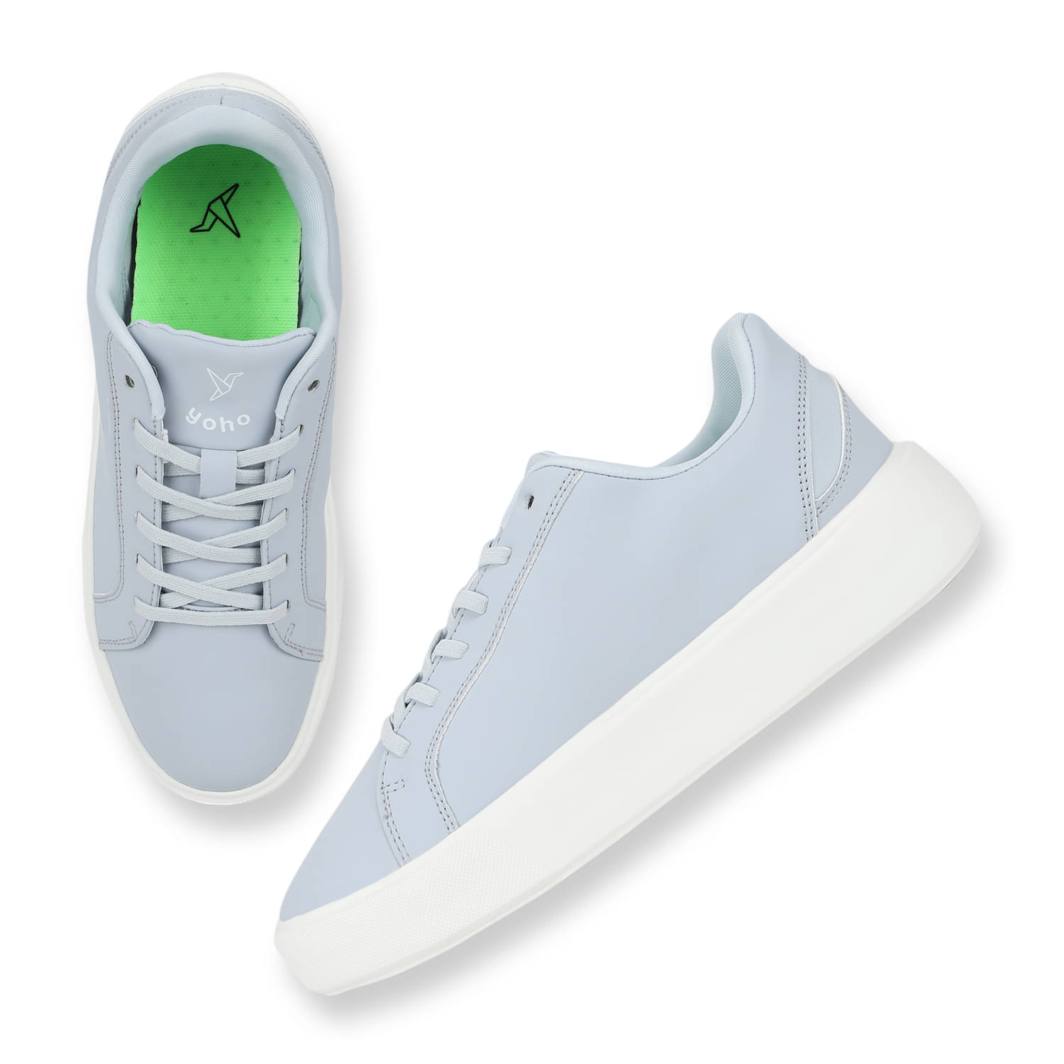     			Yoho Light Blue Women's Sneakers