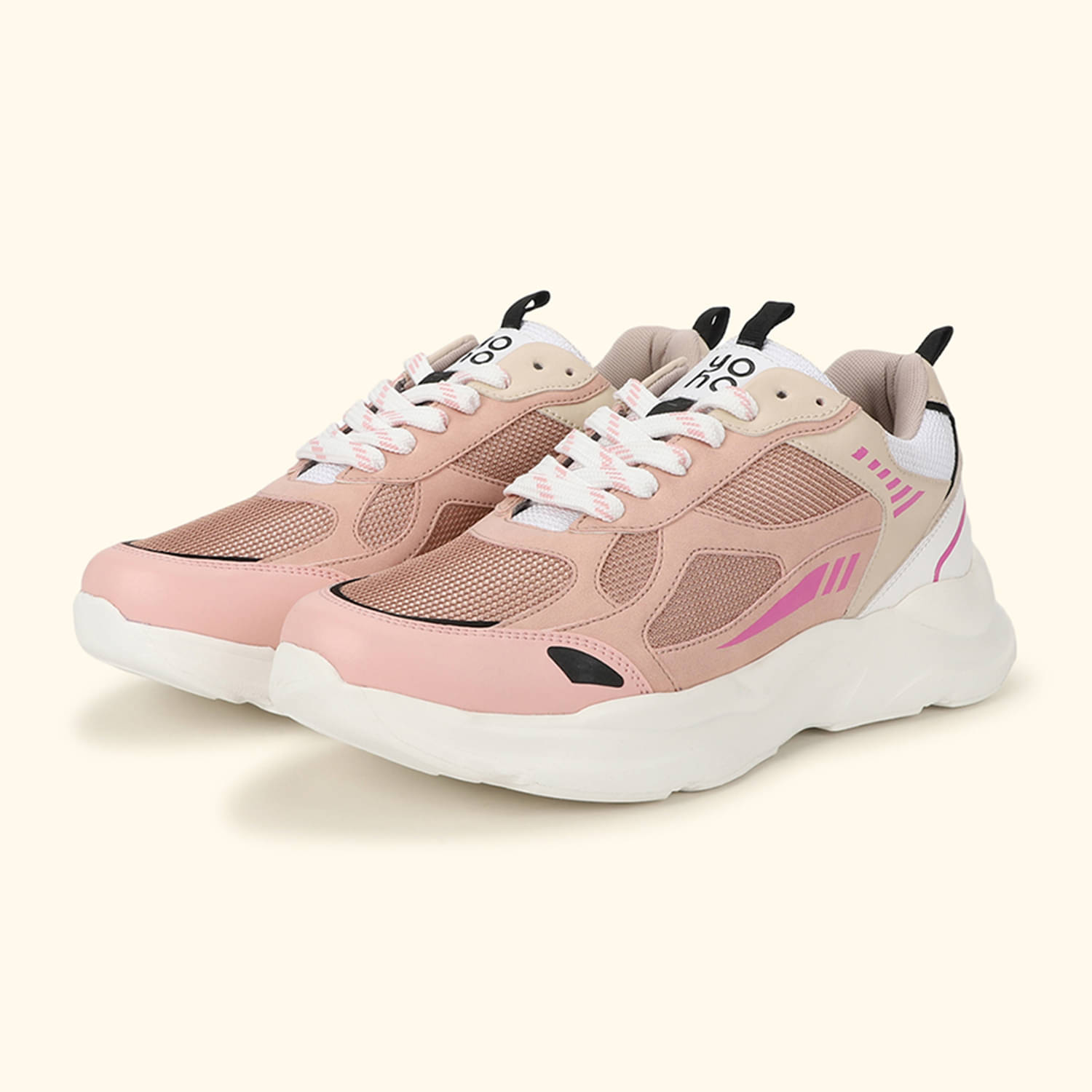     			Yoho Peach Women's Sneakers