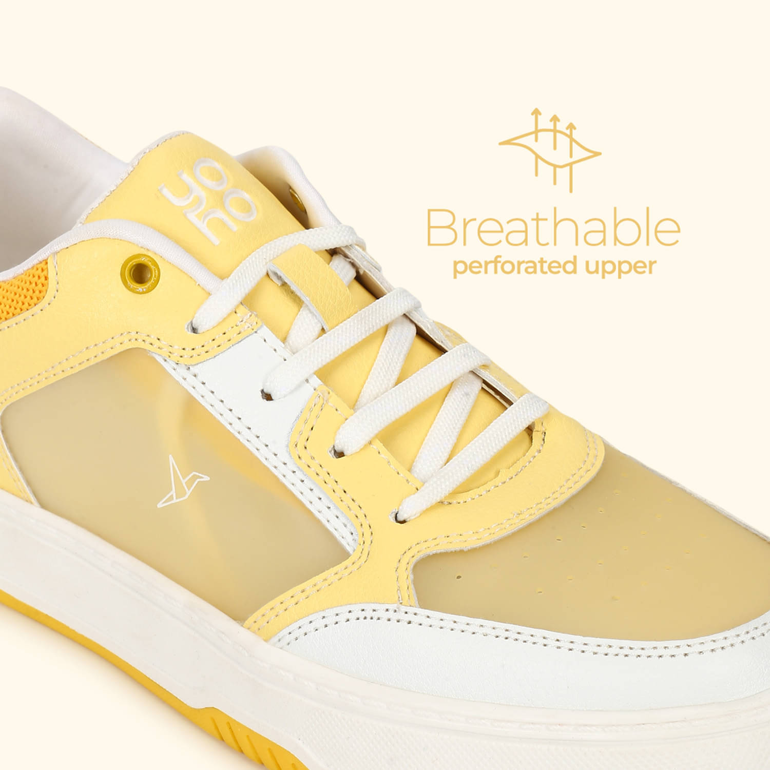     			Yoho Yellow Women's Sneakers