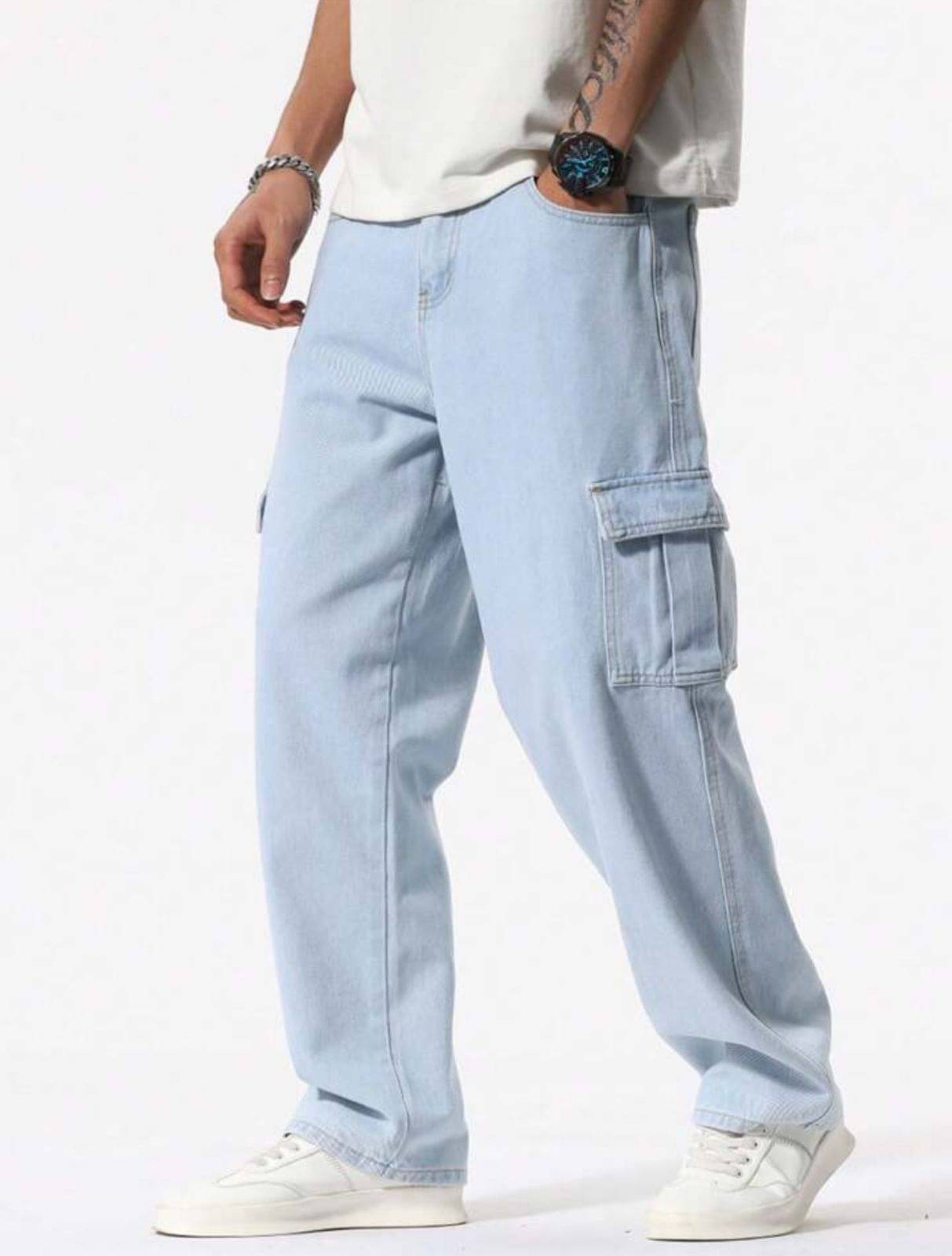 AD Fashion Relaxed Washed Men's Jeans - Grey ( Pack of 1 )     			AD Fashion Relaxed Washed Men's Jeans - Grey ( Pack of 1 )