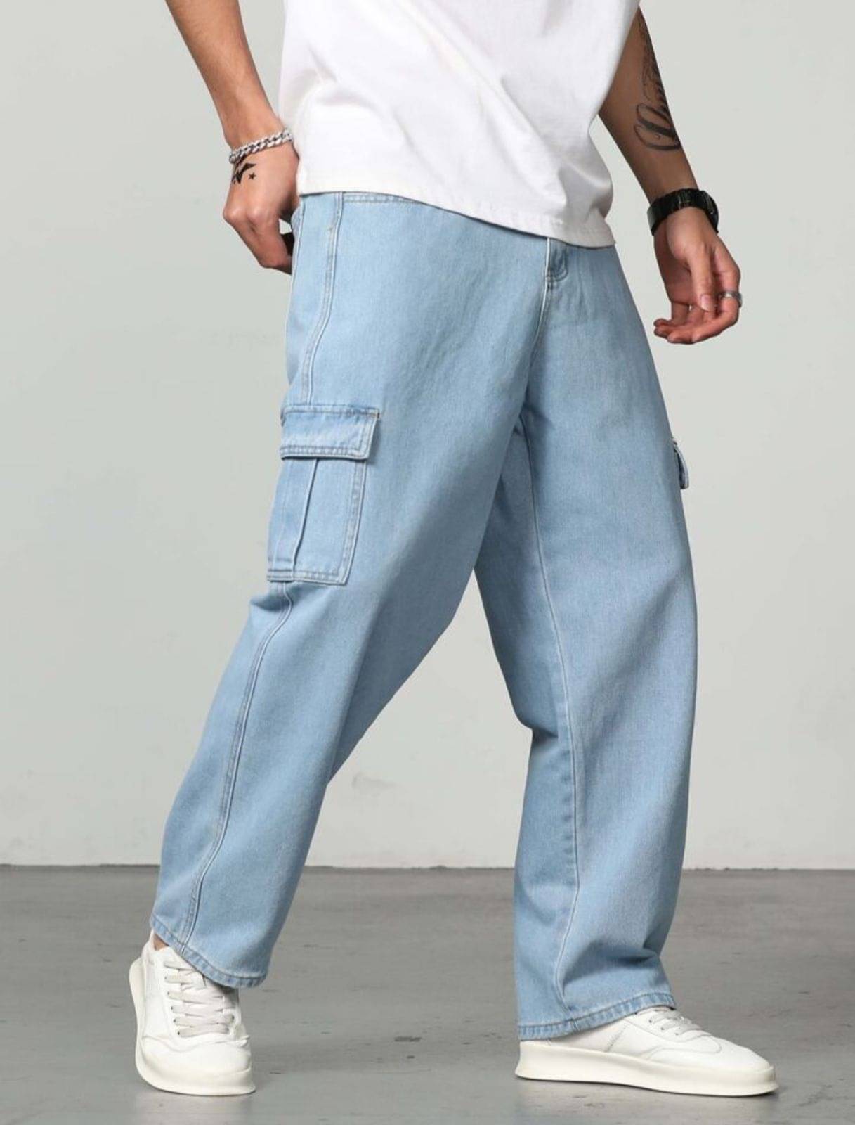 AD Fashion Relaxed Washed Men's Jeans - Grey ( Pack of 1 )     			AD Fashion Relaxed Washed Men's Jeans - Grey ( Pack of 1 )