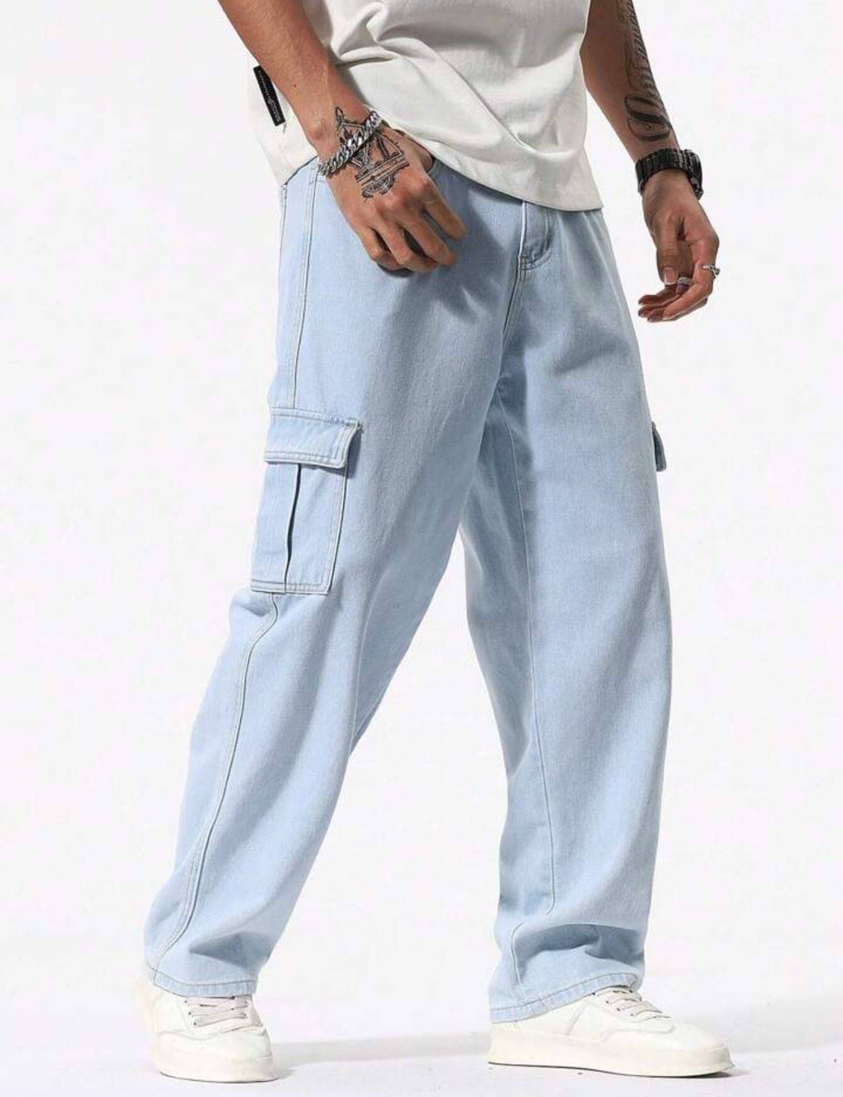 AD Fashion Relaxed Washed Men's Jeans - Grey ( Pack of 1 )     			AD Fashion Relaxed Washed Men's Jeans - Grey ( Pack of 1 )