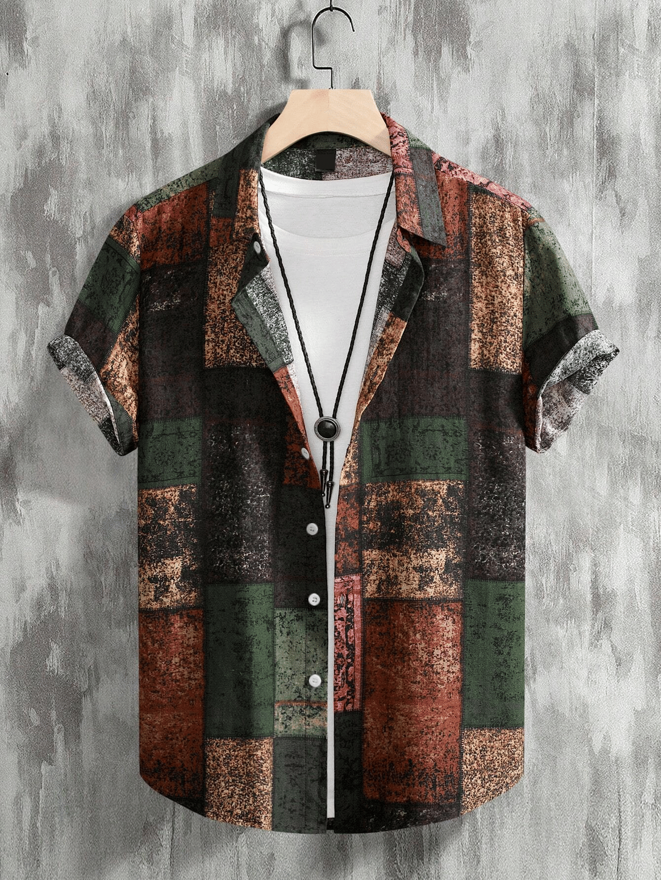 AYARTH Rayon Regular Fit Printed Half Sleeves Men's Casual Shirt - Green ( Pack of 1 ) AYARTH Rayon Regular Fit Printed Half Sleeves Men's Casual Shirt - Green ( Pack of 1 )