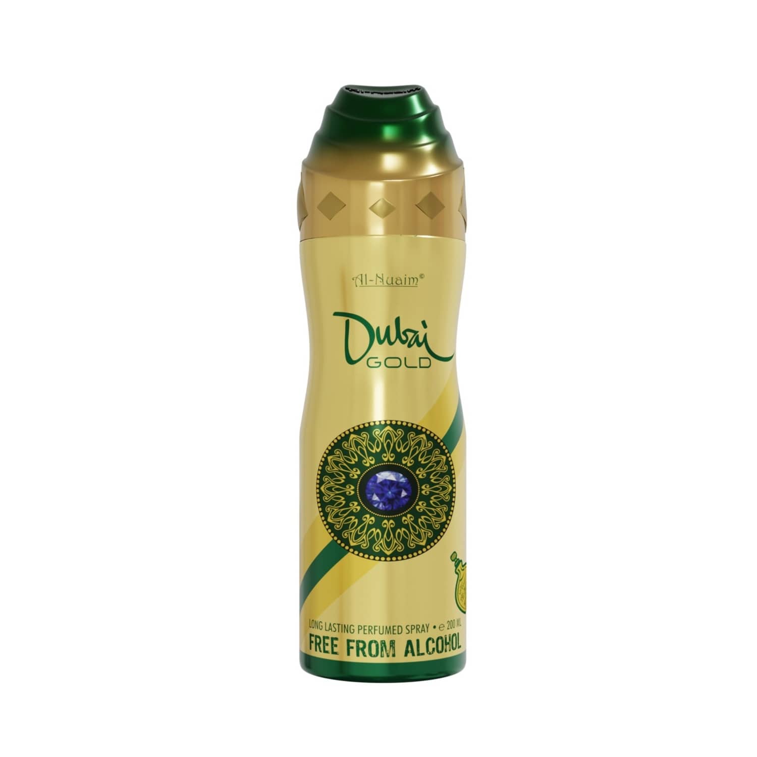 Al-Nuaim Dubai Gold 200 Ml Deodorant Spray for Unisex 100 ml ( Pack of 1 )