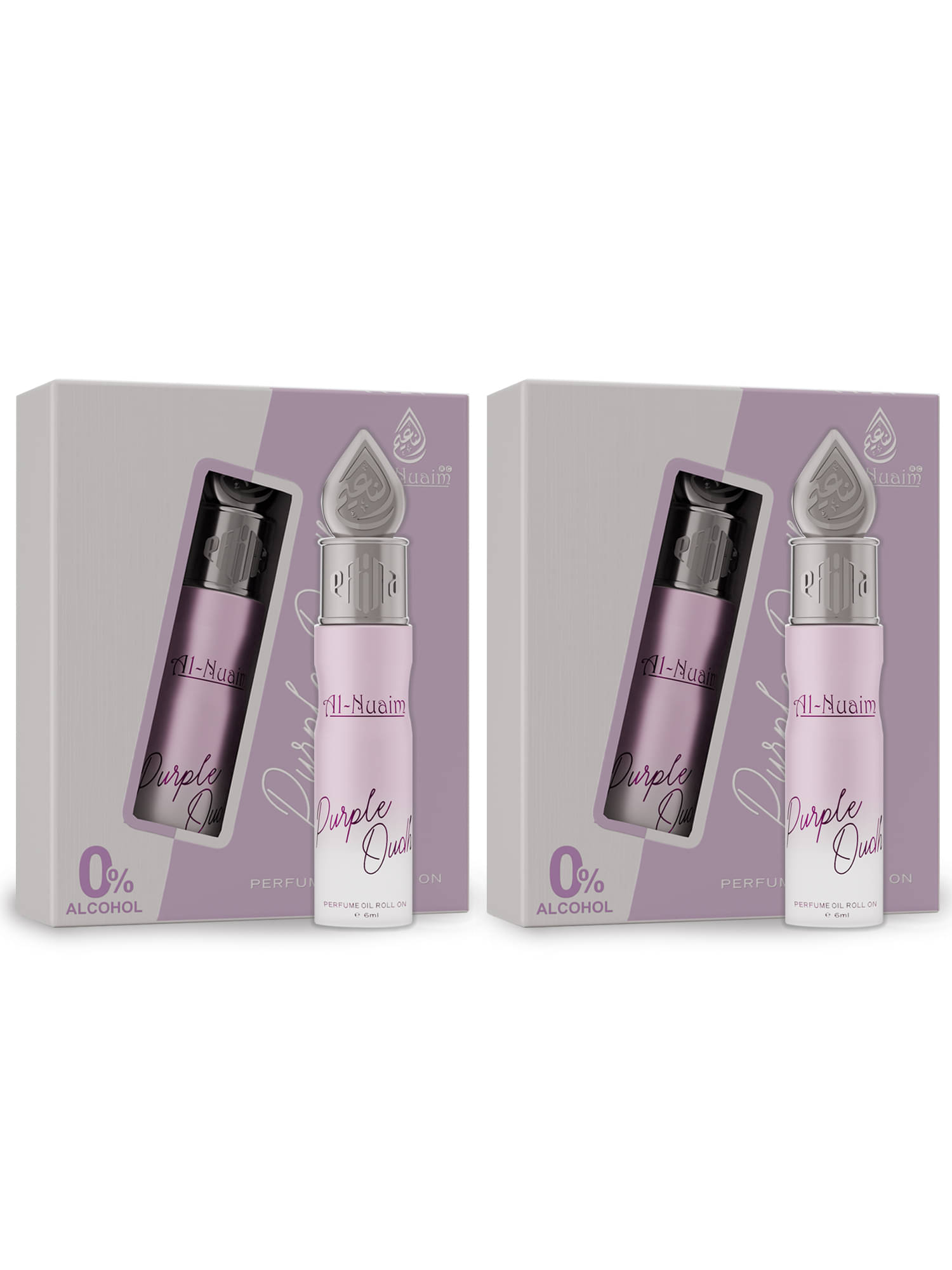     			Al-Nuaim Oud Non- Alcoholic Miniature Attar ( Pack of 2 )