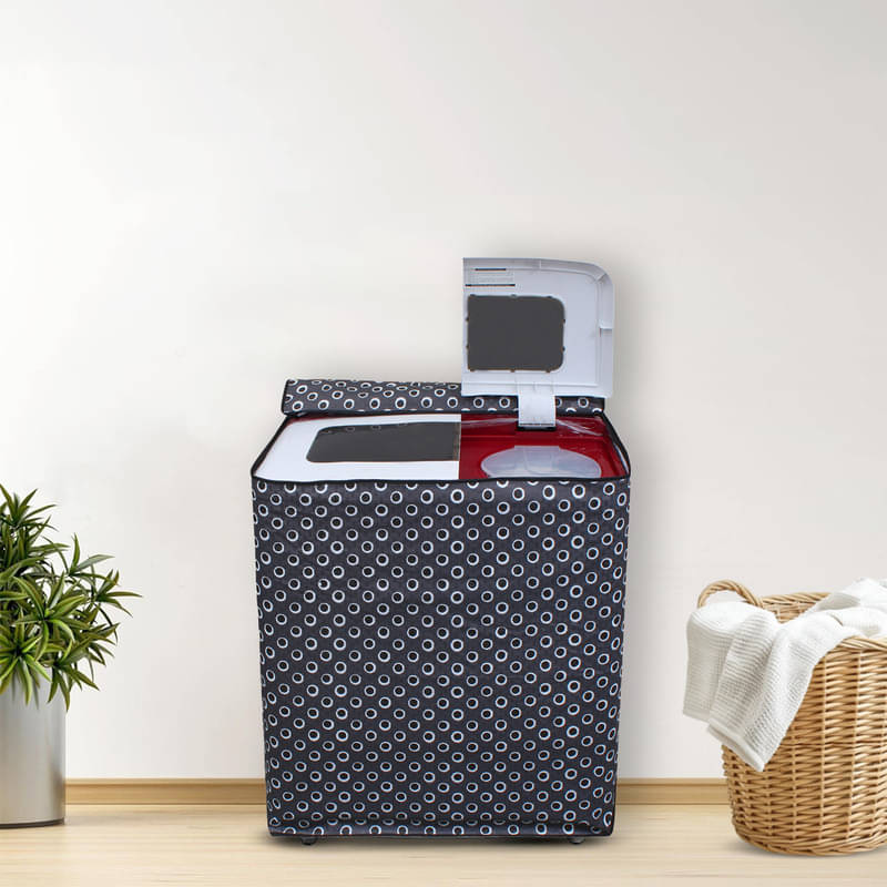     			Dream Care Semi-Automatic Washing Machine Cover Compatiable For 6 kg - Off White